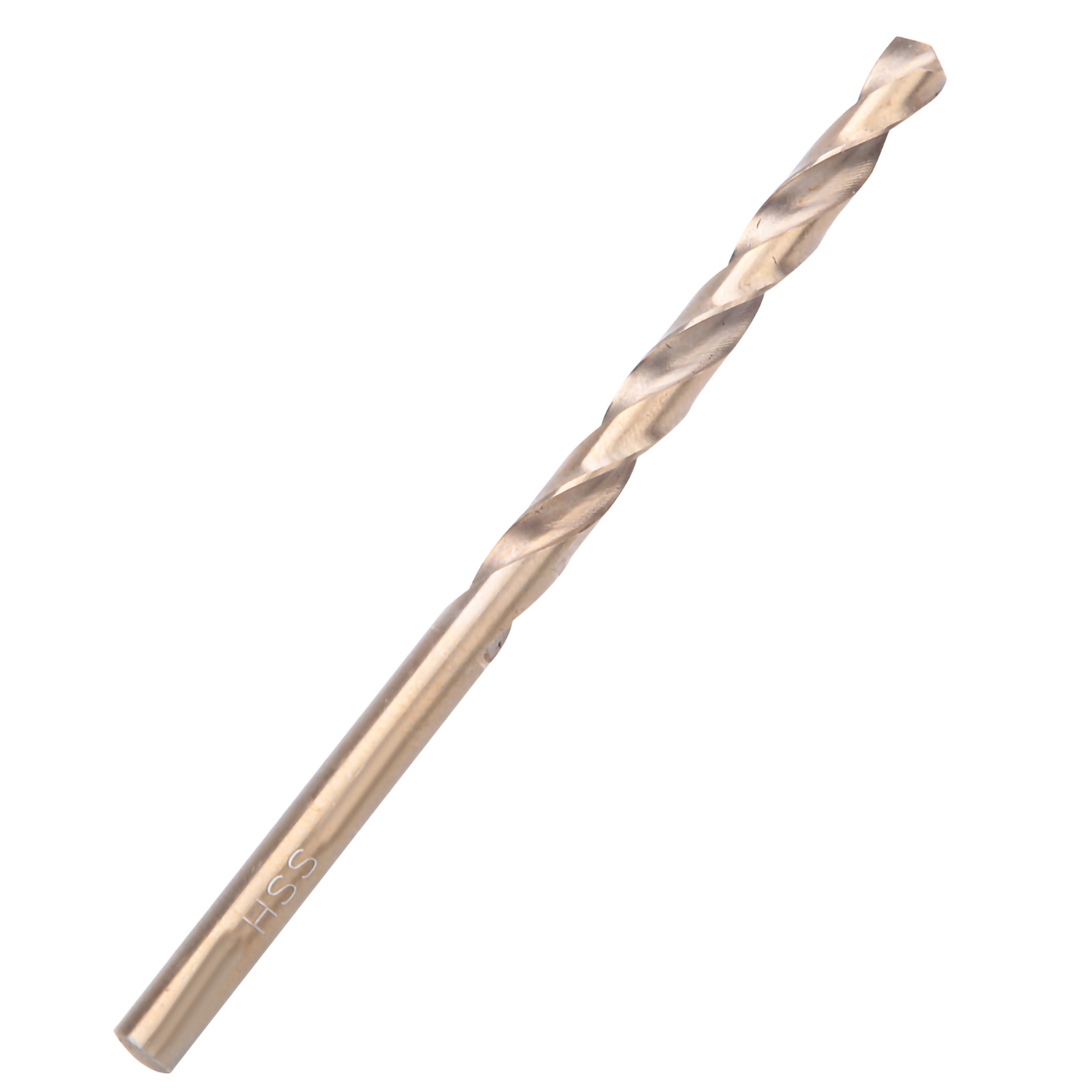 Hss Co-spiralbohrer, 10 Stück, Ø 4 Mm, Für Edelstahl Und Eisenblech, Gerader Schaft