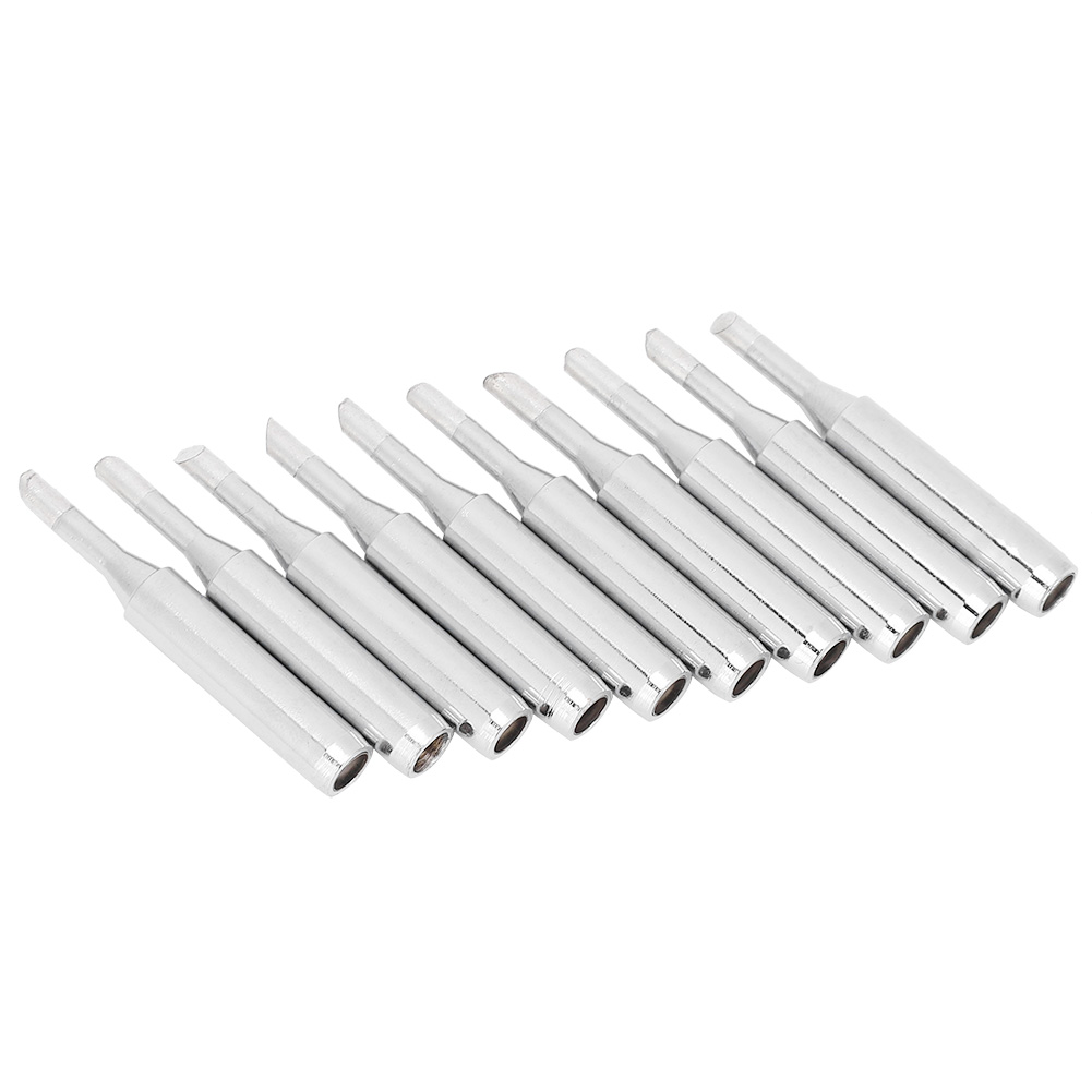 Set Mit 10 Lötspitzen 900mt3c, Messingspitzen, Innenheizung, Bleifrei, Professionelles Lötstationswerkzeug