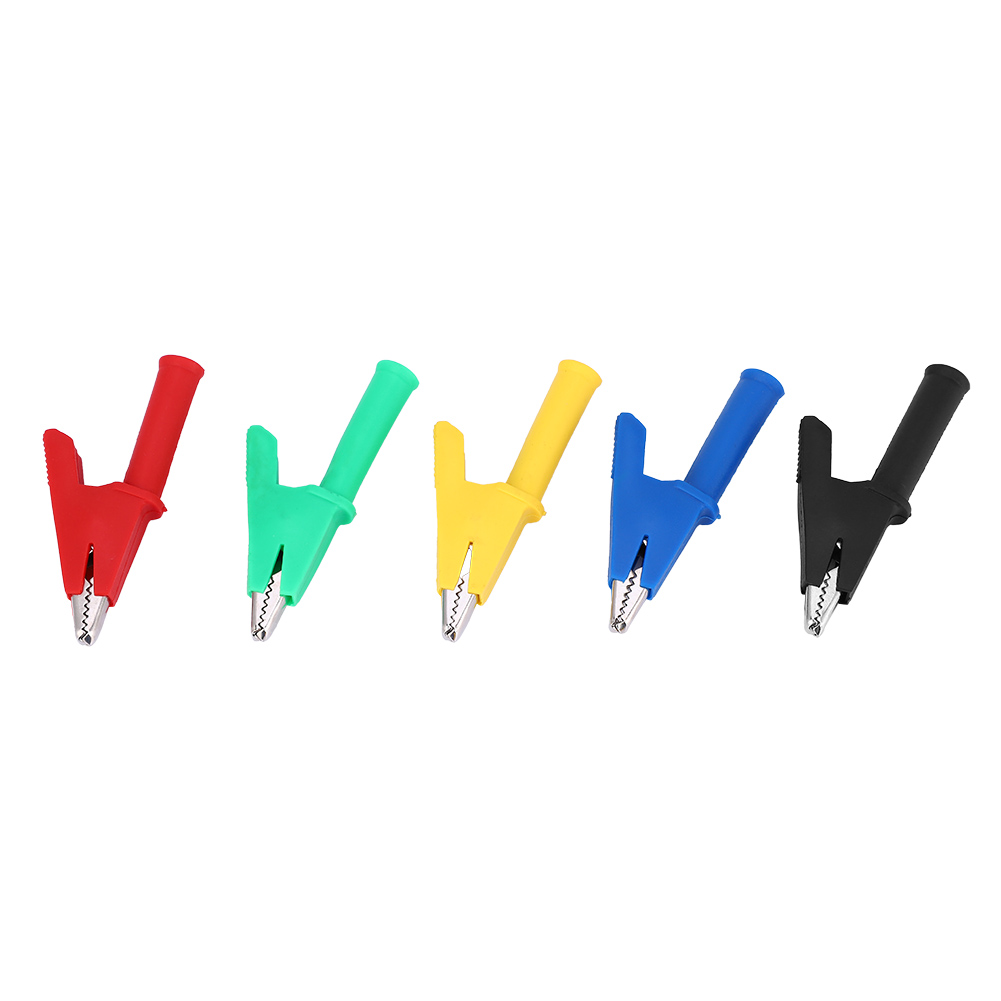 Packung Mit 10 Isolierten Krokodilklemmen Auf 4-mm-bananenstecker, Hochspannungstest 1000 V 30 A
