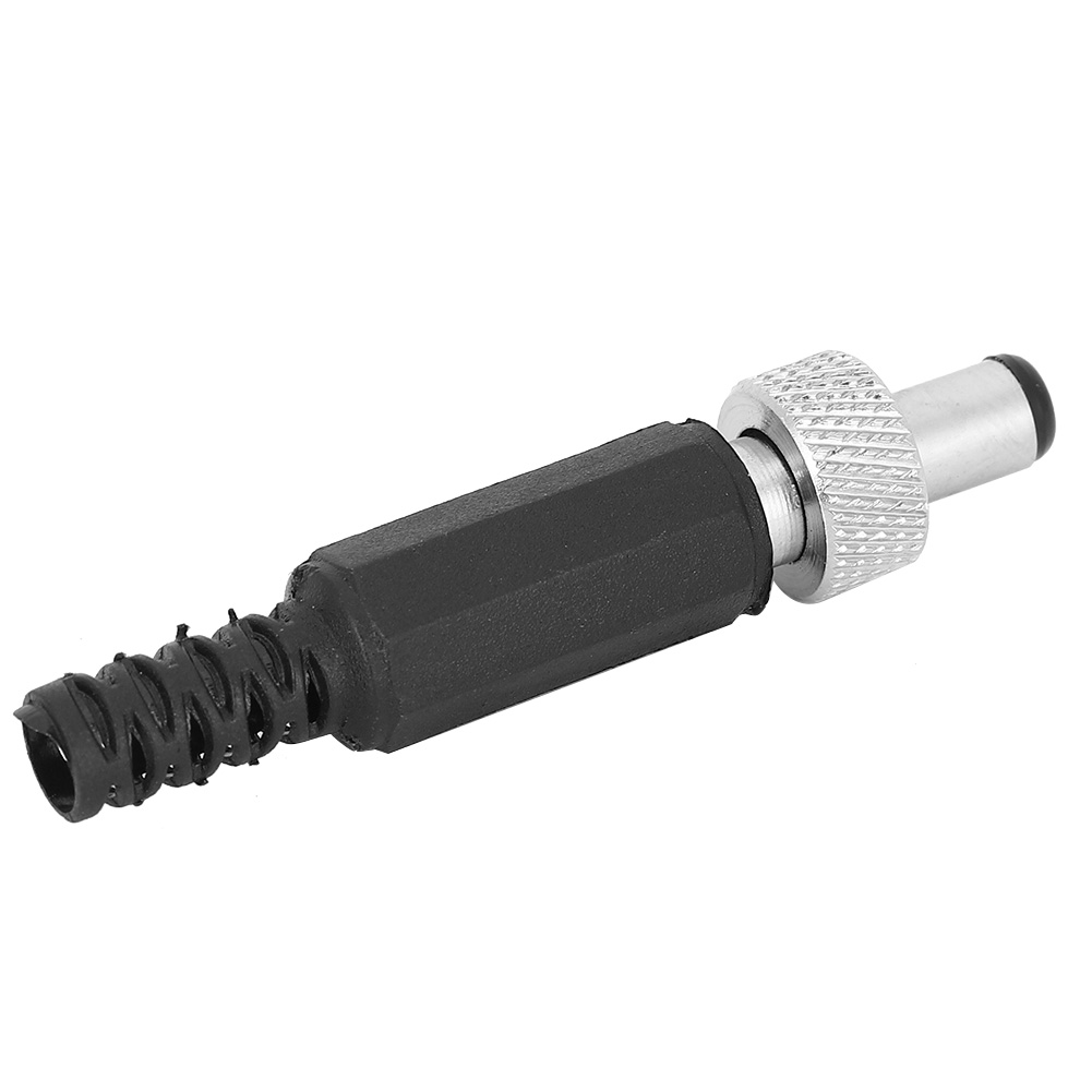 20-teiliger Dc-stecker (männlich) Mit Verriegelungsmechanismus, Kunststoff Und Metall, 5,5 X 2,1 Mm, Für Audio- Und Mediaplayer