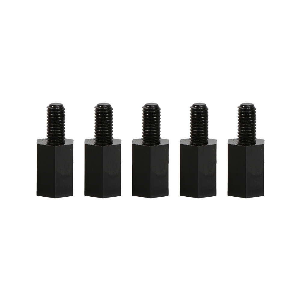 Packung Mit 100 Nylon-distanzstücken M2, M3, M4, Rundkopfschrauben Und Muttern (außen- Und Innengewinde).
