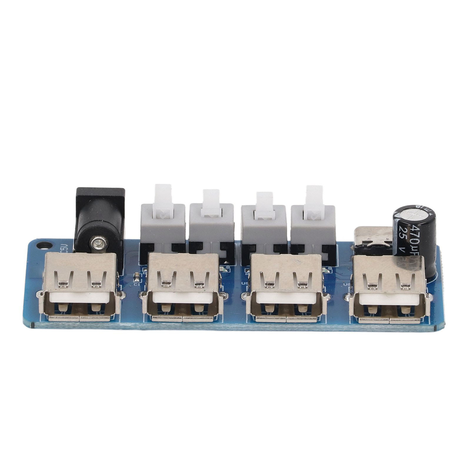 4-kanal-stromversorgungsmodul Mit Tastensteuerung, 5v-usb-splitter Für Leiterplatte