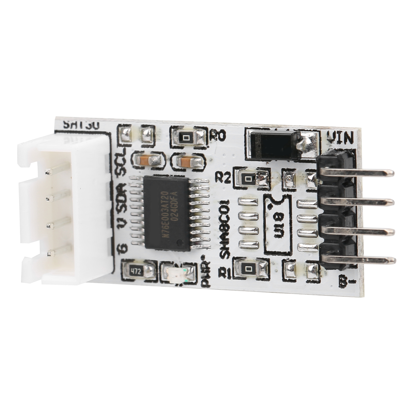 Temperatur- Und Feuchtigkeitssensor Mit Rs232-schnittstelle, Elektronisches Stiftmodul, Sha8c01-komponente, Präzise Messung Für Industrielle Systeme Und Automatisierung.