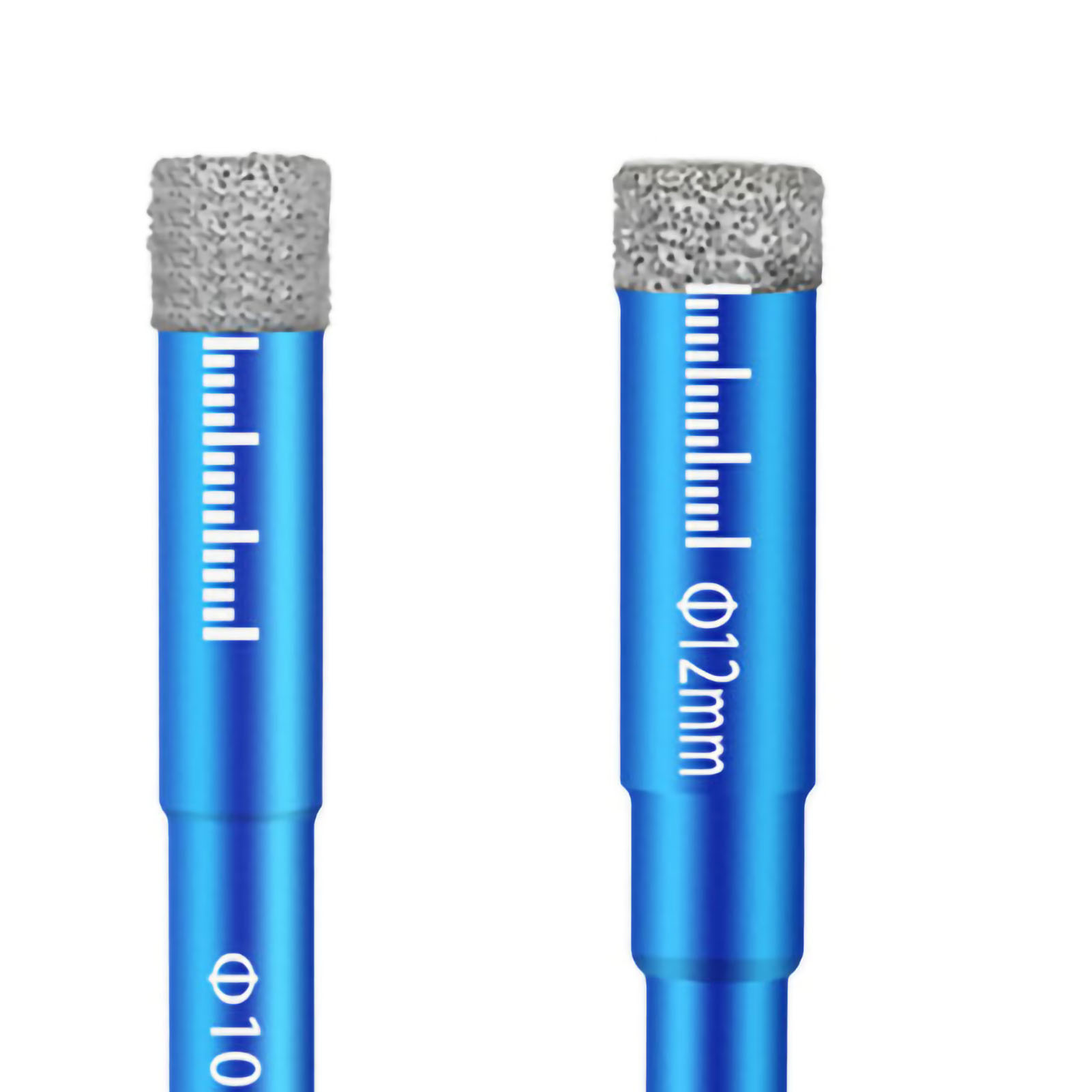 Set Mit 5 Blauen Diamantbohrern Für Trockenbohrungen, Hohe Härte, Universeller Rundschaft, Lochsäge Für Fliesen