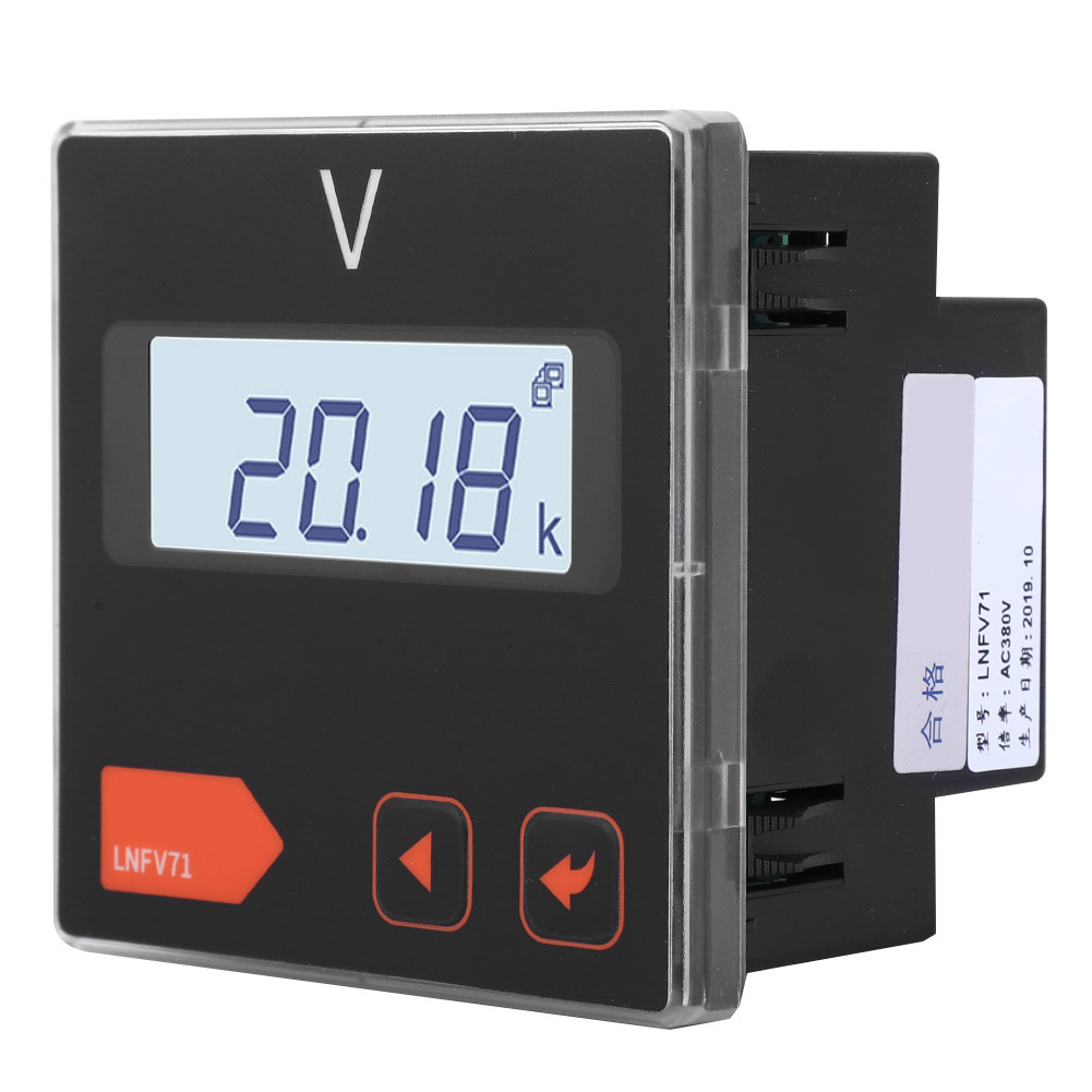 Lnfv71 Einphasen-digitalvoltmeter Mit Intelligentem Lcd-display, Präzise Spannungsmessung