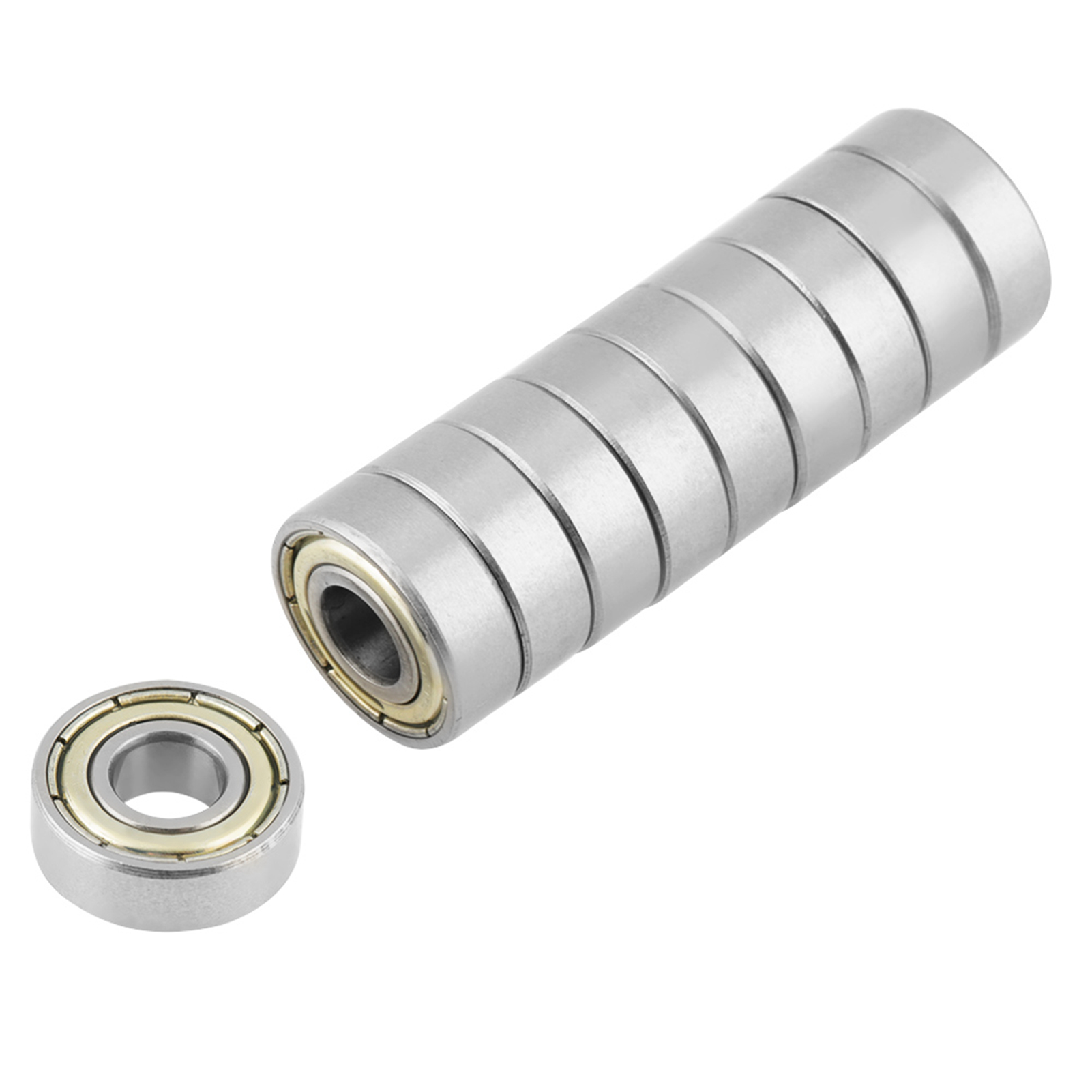 Packung Mit 10 Edelstahlkugellagern 696zz, 6 X 15 X 5 Mm