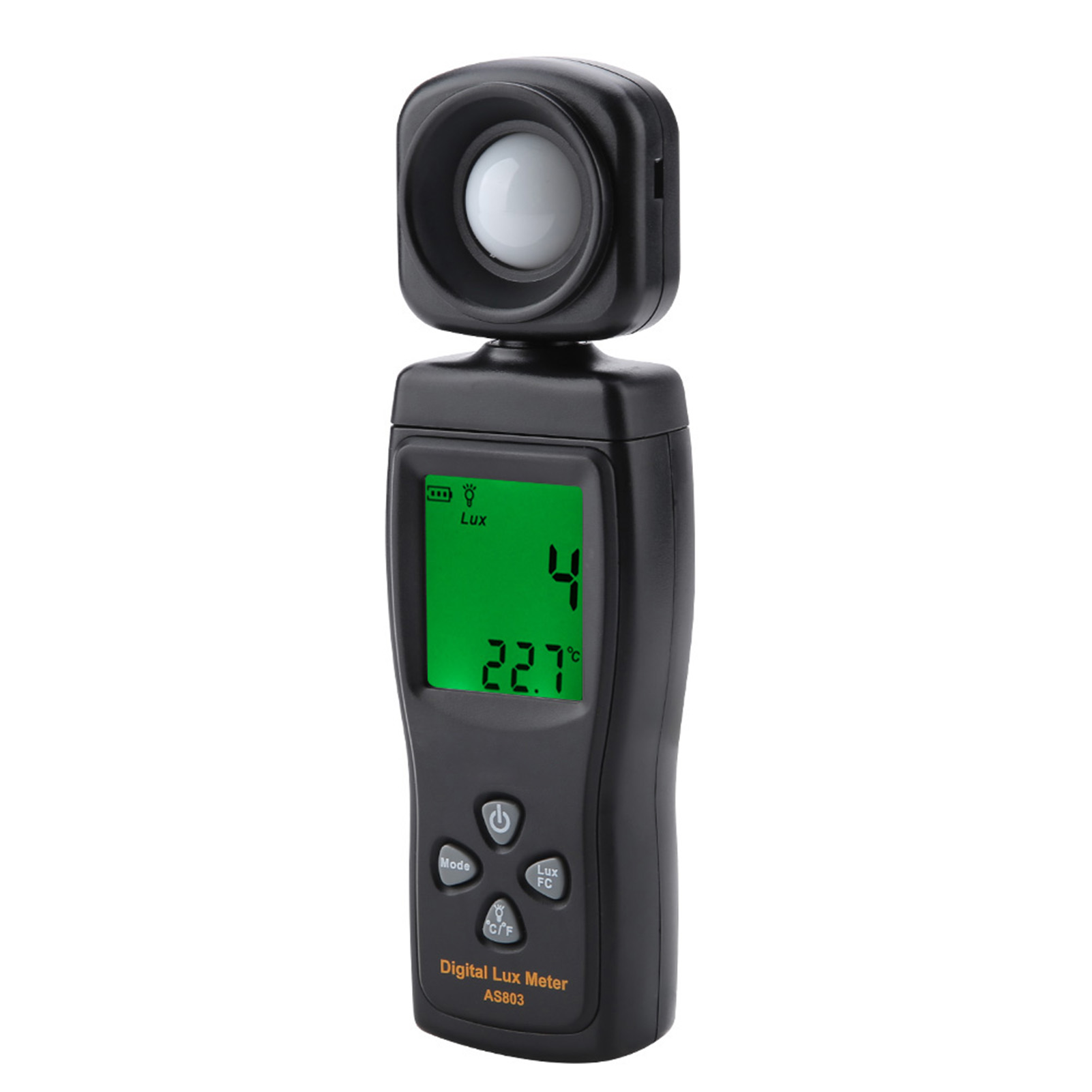 Smart As803 Mini Digital Lcd Lux Meter Mit Display, Messbereich -10 Bis 60°c