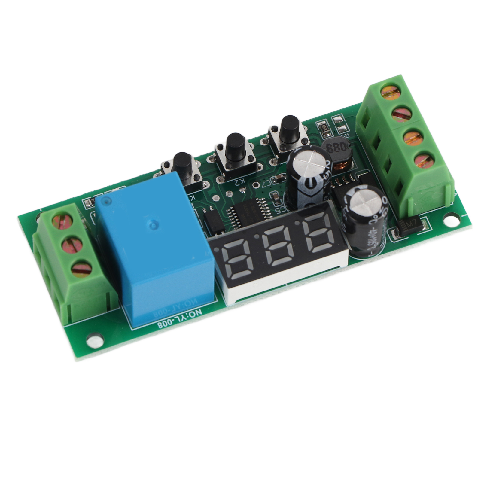 4-20ma Stromerfassungsmodul Mit Digitalanzeige, Dc12v Steuerrelais, Elektronisches Bauteil Für Industrielle Messungen