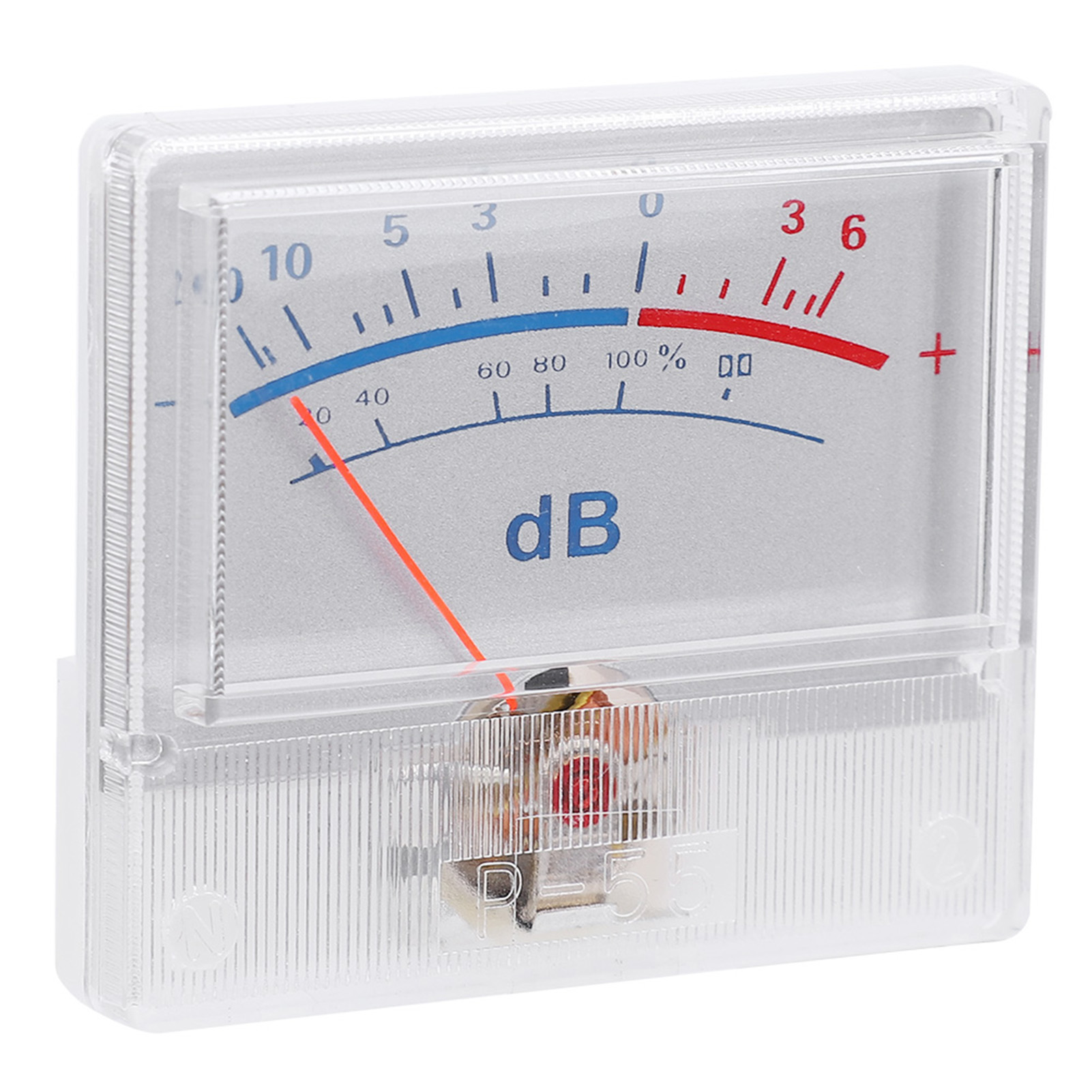 Hochpräzises Vu-meter 20 +6 Db, Audiopegelanzeige Mit Zeiger Für Leistungsverstärker, Zeigerskala, Professionelles Db-meter