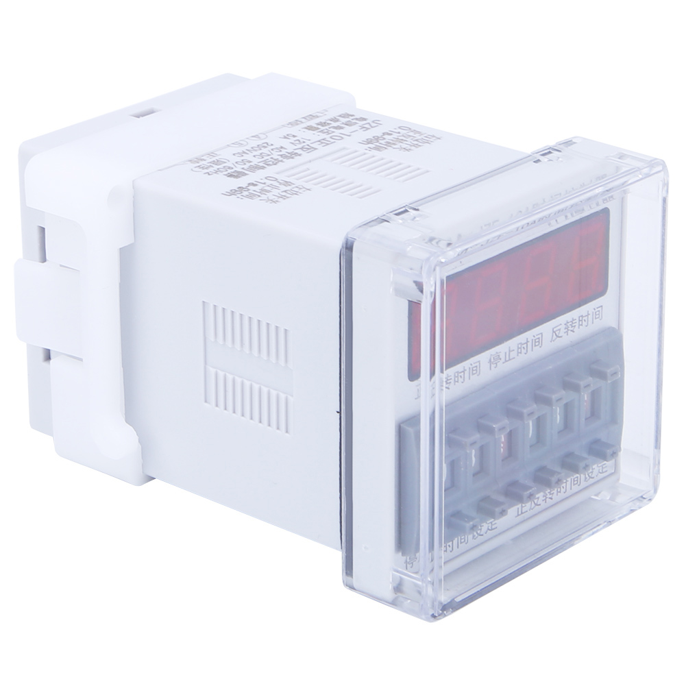 Jzf-10a Lcd-zeitverzögerungsrelais, Cw/ccw-motortimer, 0,1s-99h-zeitschalter, 12v Ac/dc