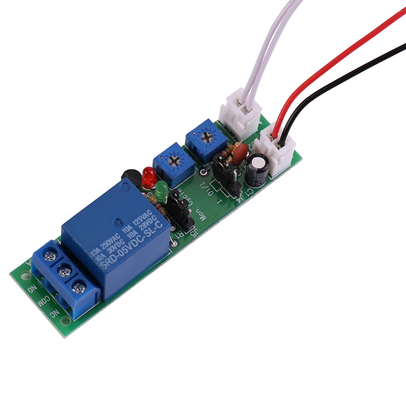 Einstellbares Zyklisches Timer-relaismodul Mit Verzögerungsschalter Ein/aus (dc5v, 0-30min)