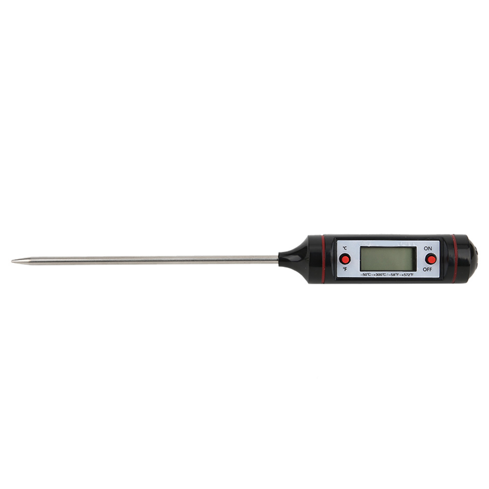 Wt-1 Digitales Thermometer Mit Sonde Für Grillgerichte, Fleisch Und Lebensmittel, Elektronisches Messgerät