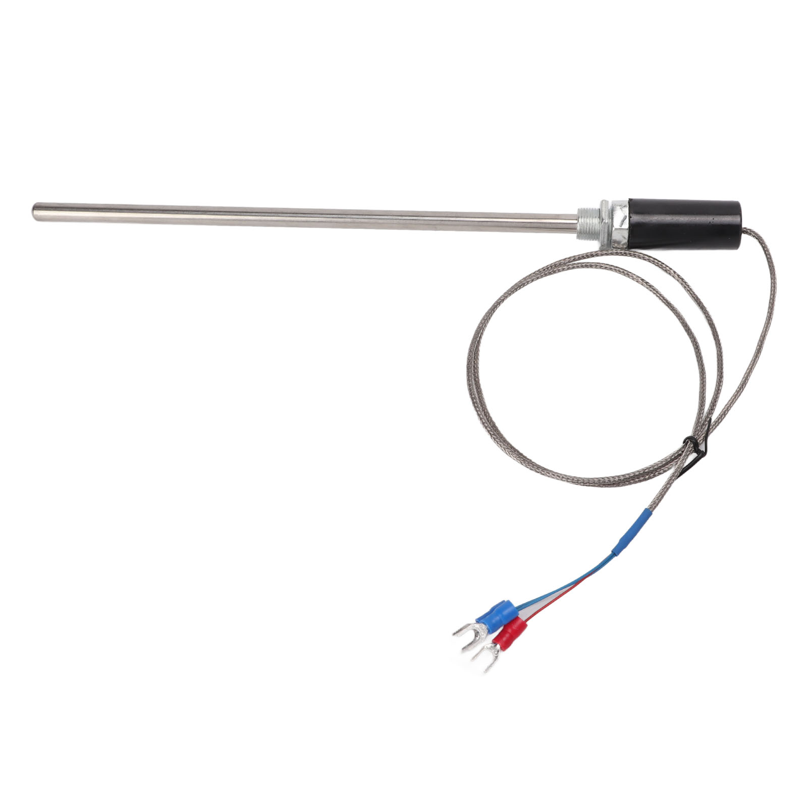 Pt100-thermoelementfühler, M12 Edelstahl, 200 Mm, Temperatursensor 0–400 °c, 1 M Kabel