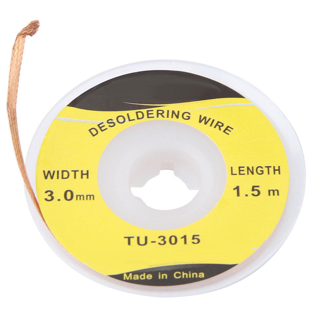 Bga-entlötlitze 1,5 M X 3,0 Mm, Leiterplatten-entlötdraht, Entlötmittel, Entlötlitze