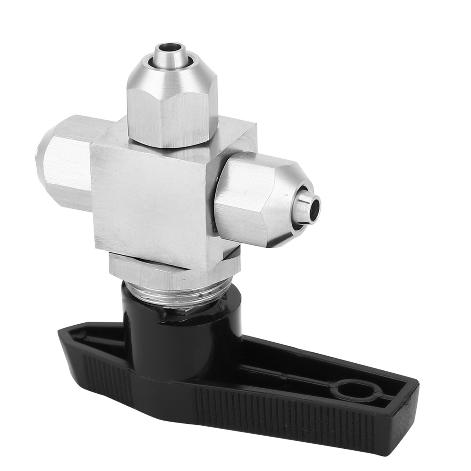 3-wege-schnellverschlussventil Aus Edelstahl 304 Für 6 X 4 Mm Pu-wasser-/luftschläuche