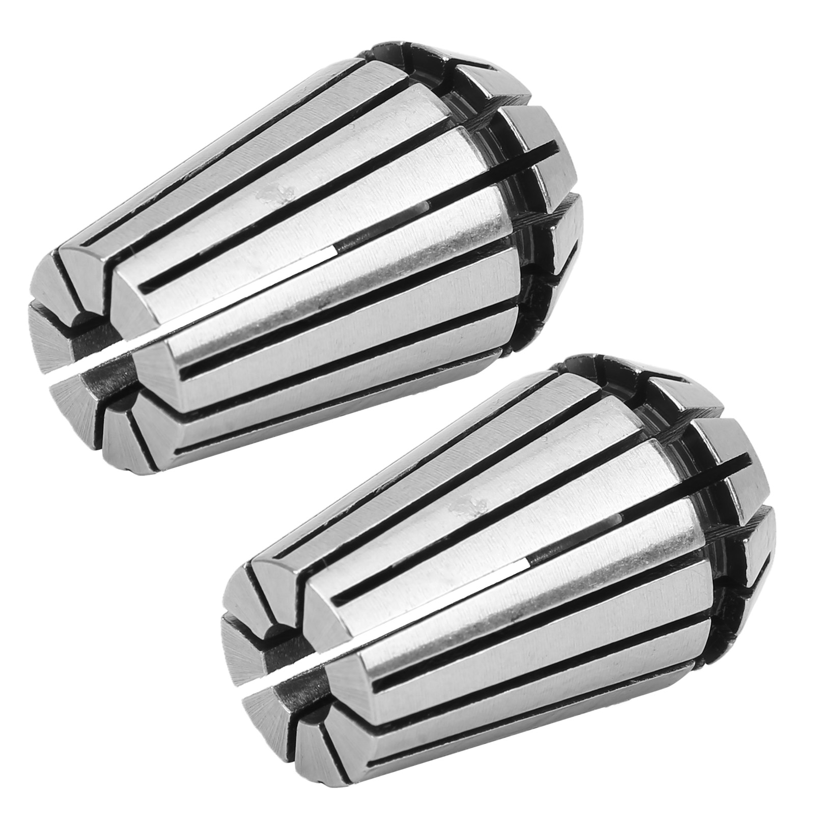 Satz Mit 2 Er20 6,5-mm-spannzangen Für Cnc-fräs- Und Drehmaschinen, Hochgeschwindigkeits-gravierwerkzeug, Federbelastetes Spannfutter Für 1/2"-verlängerungsstange, Kompatibel Mit Präzisionsschleifen