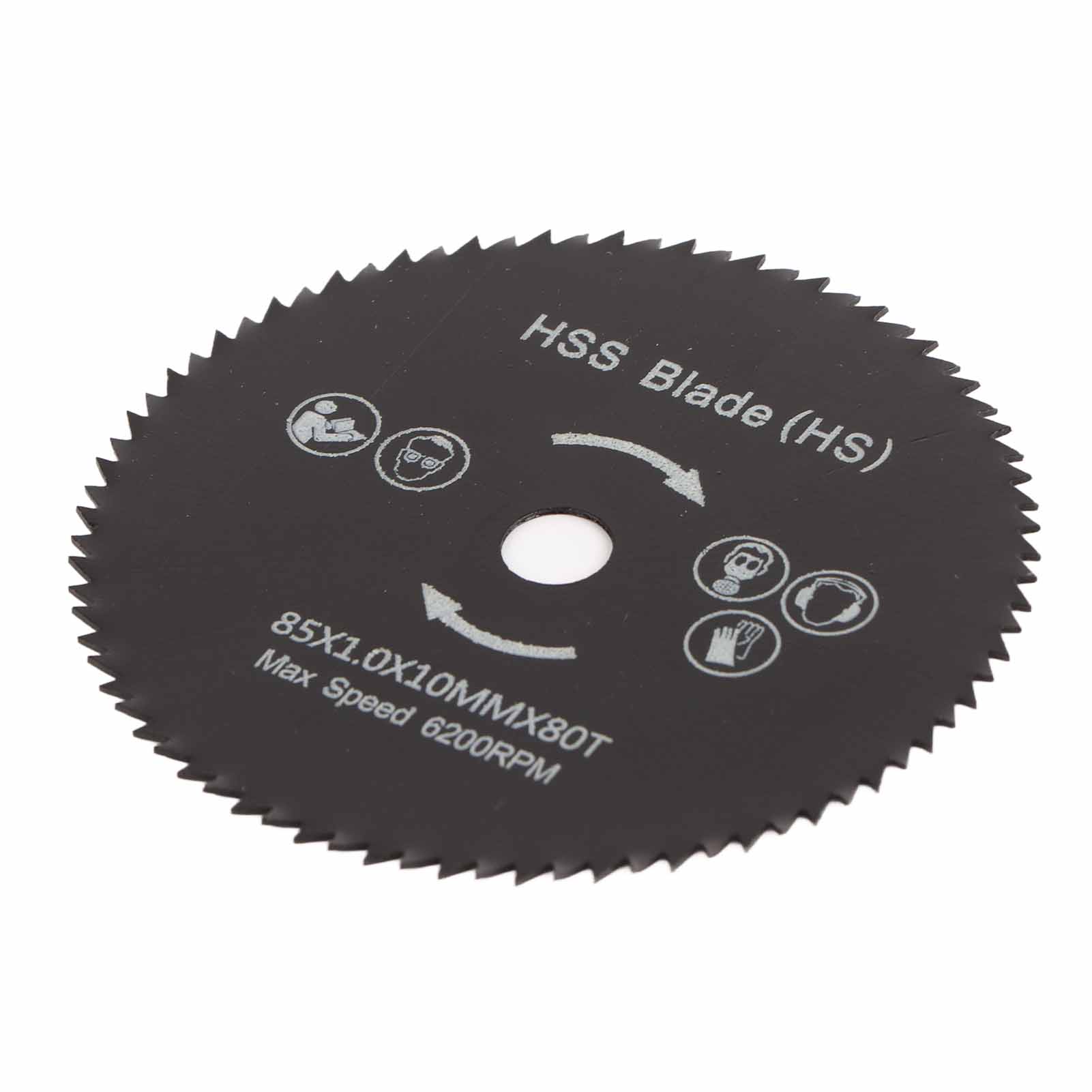 85-mm-kreissägeblatt Aus Edelstahl Mit 80 Zähnen, Zum Schneiden Von Holz, 10-mm-bohrung