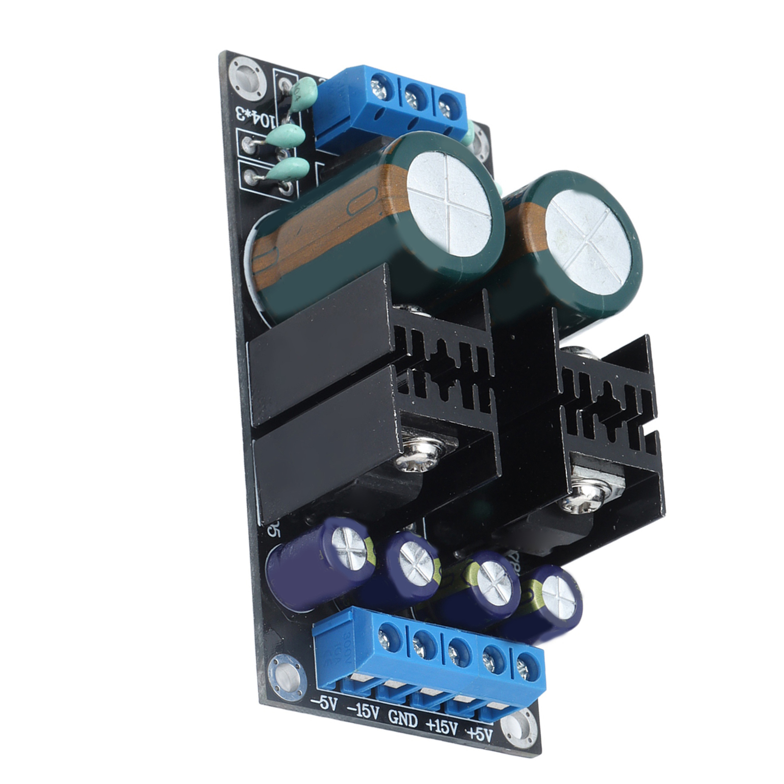 Netzteilmodul 15v 5v Dualausgang Geregelte Wechselstromplatine 10-24v Eingang 7915+7815