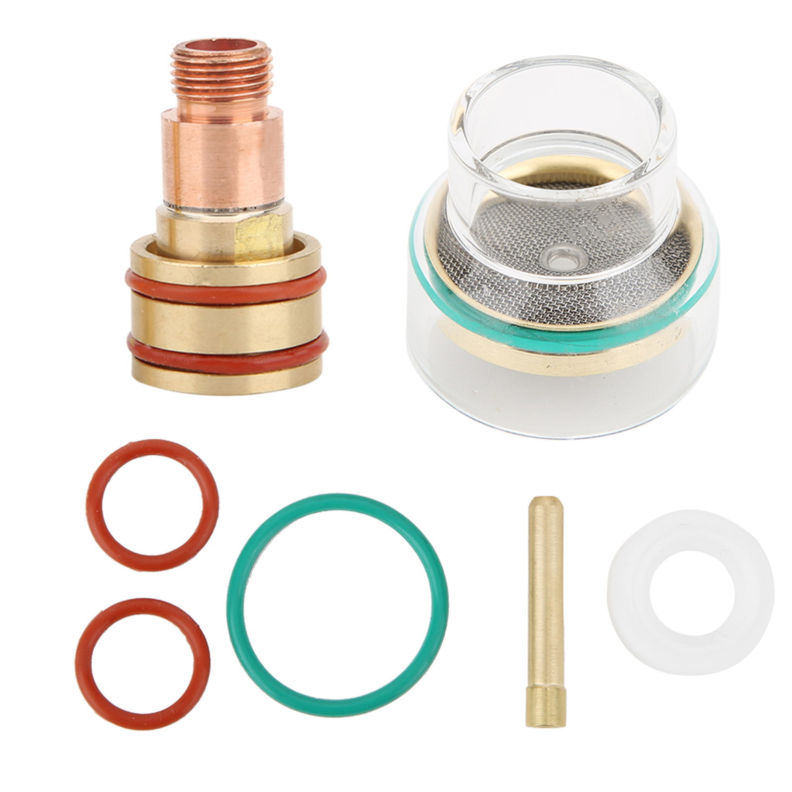 Tfm53ncn Wig-schweißset, Glasdüse Und 1,6-mm-spannzange Für Wp17/wp18/wp26-brenner
