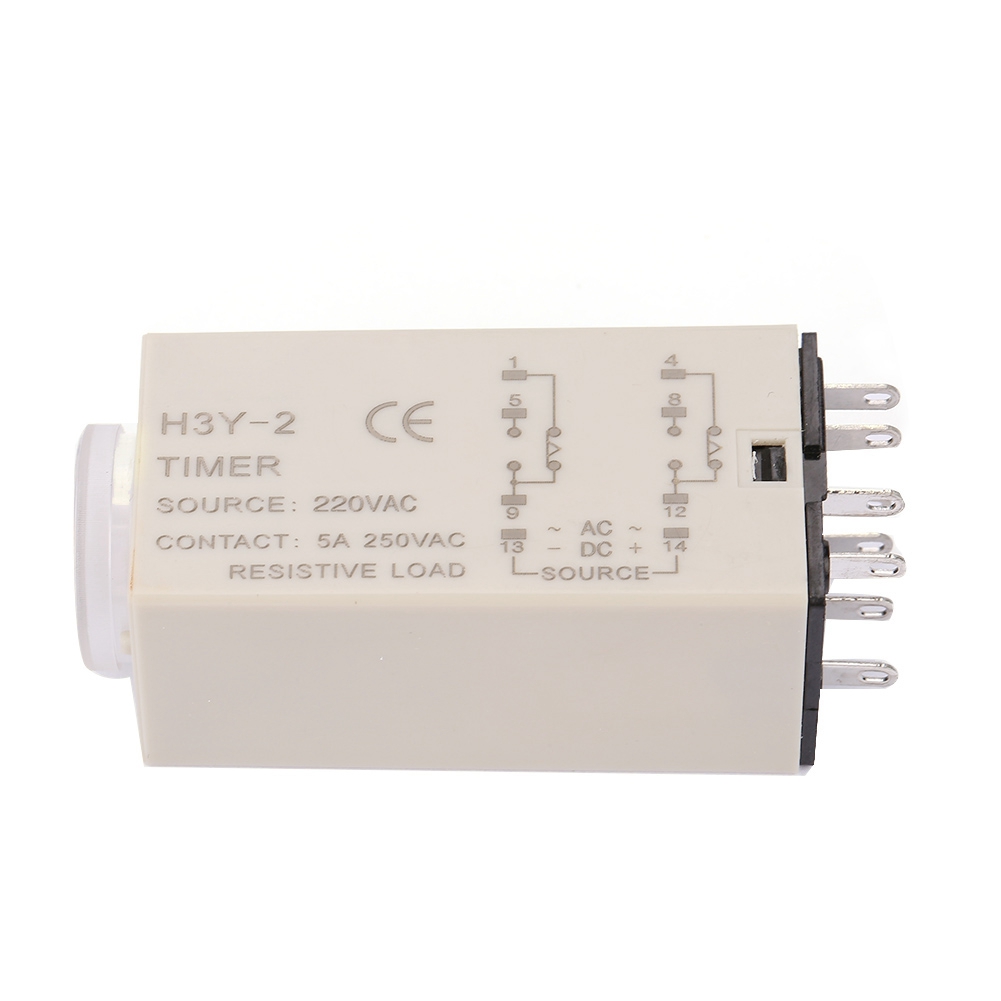 H3y-2 Ac 220v Zeitverzögerungsrelais, 0-10 Sekunden, 10 Sekunden Verzögerung