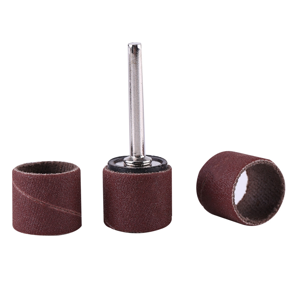 Set Mit 10 Schleifbändern Für Trommel Ø 32 Mm, Schleifgriff Für Holz, Polier- Und Veredelungsset