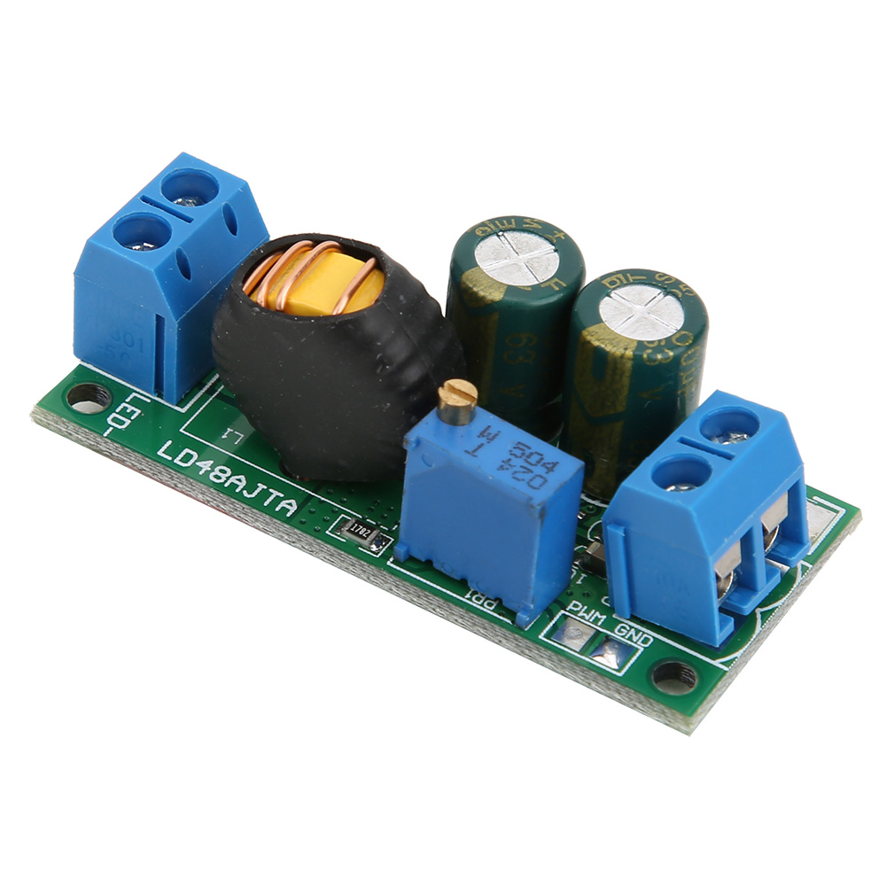 72-w-led-reglermodul Ld48ajta, 6–50-v-gleichstromwandler, 1–3 A Pwm, 3-a-dimmer Mit Klemmenblock, 6–16 V Spannung