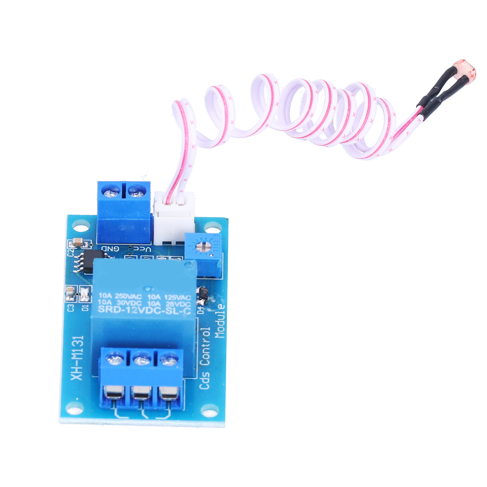 Automatisches Lichtsteuerungs-relaismodul Mit Fotowiderstandserkennung Für 12v-öffentliche Beleuchtung – Einfache Installation – Einstellbare Helligkeit