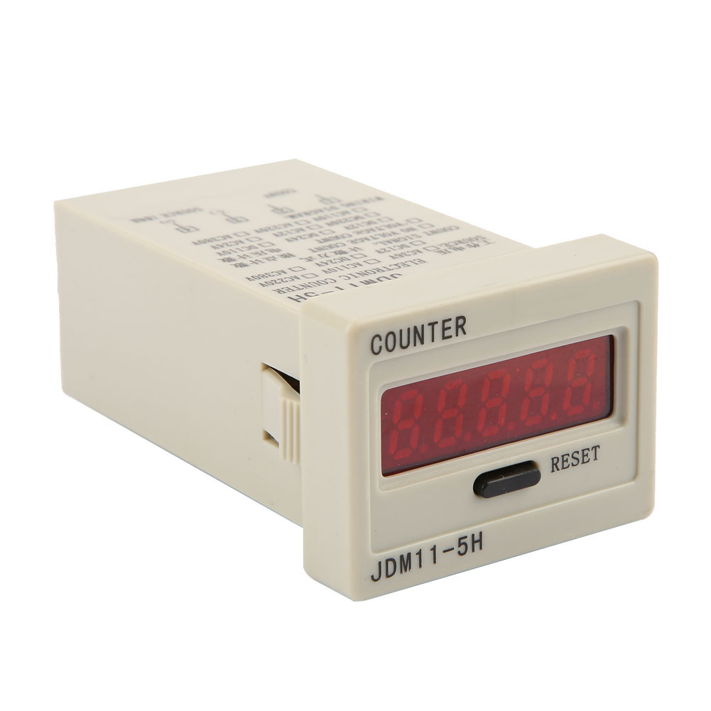 Jdm11-5h 5-stelliger Elektronischer Kumulativer Zähler, Digitalanzeige, 12 V Dc
