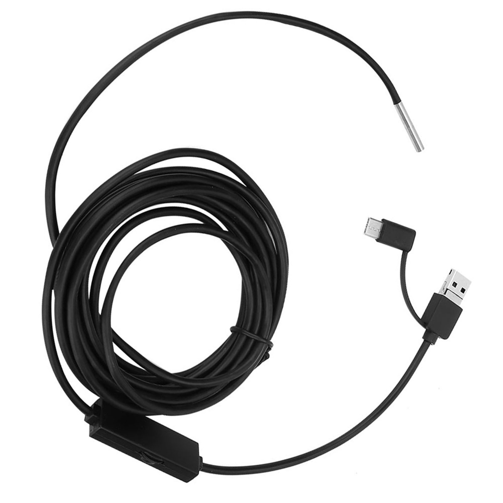 3-in-1-endoskopkamera Für Android-smartphones Mit Typ-c-anschluss, 3,9-mm-hd-objektiv, Wasserdicht, 3,5-m-kabel
