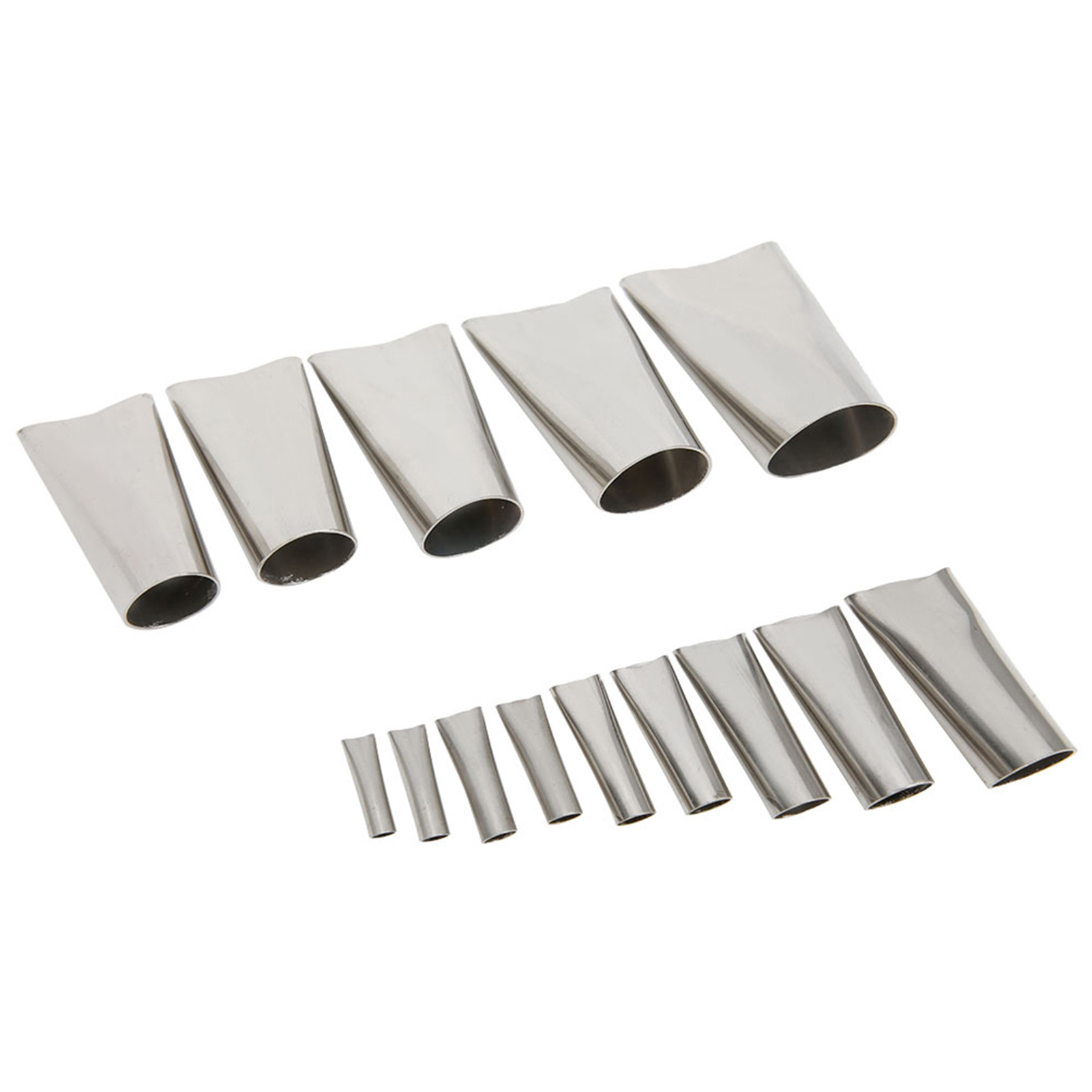 Set Aus 15 Edelstahl-fugendüsen, Korrosionsbeständigen, Wiederverwendbaren Spitzen, Kartuschenapplikationswerkzeugen Und Langlebigem Dichtungszubehör.