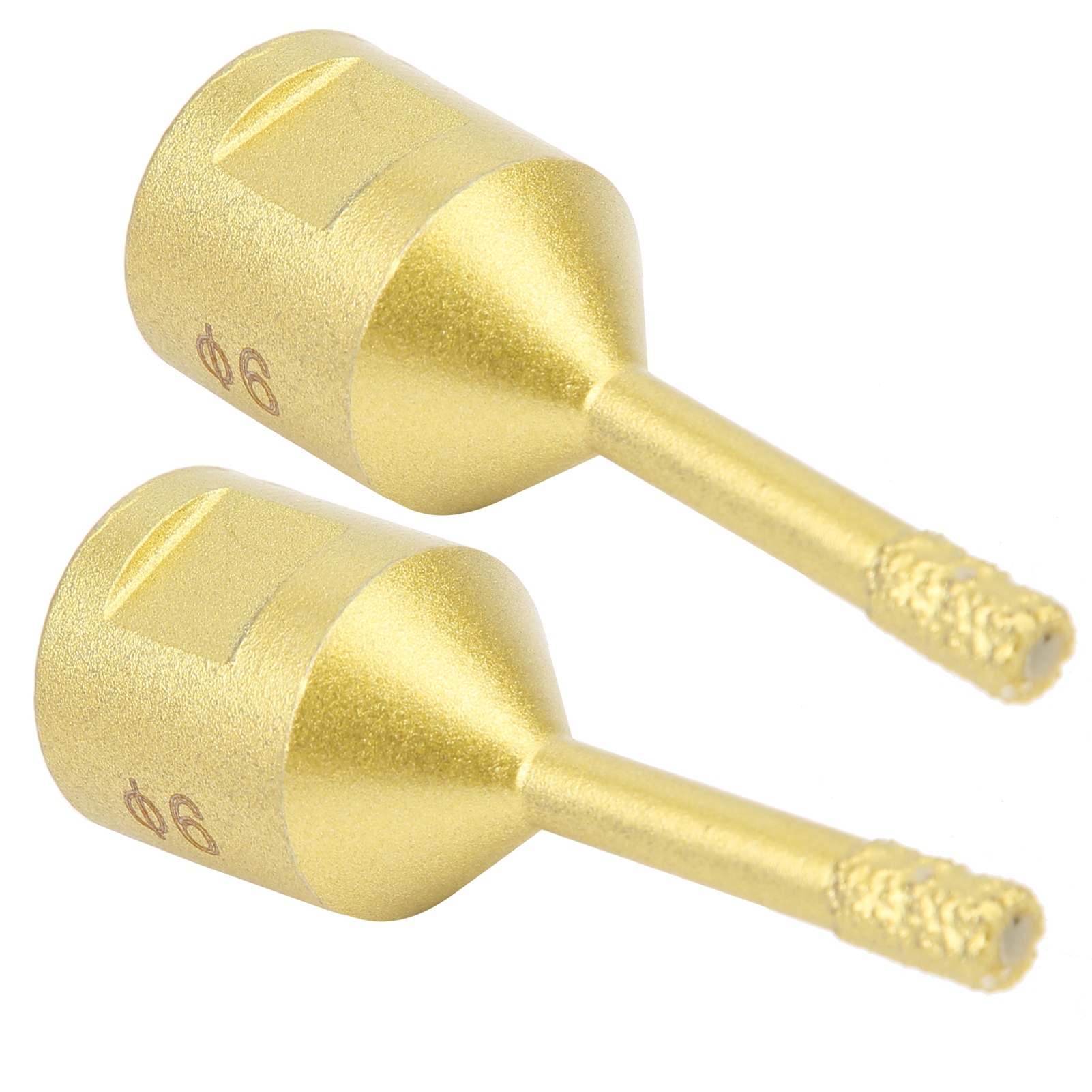Set Mit 2 M14 6mm Diamant-kernbohrern, Lochsäge Zum Bohren Von Marmor Und Beton, Bohrwerkzeug Mit Lötfunktion, Lochöffnung