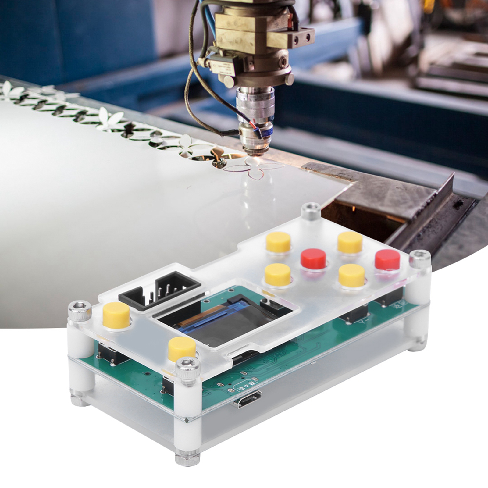 Offline-steuerplatine Mit 128-mb-speicherkarte, Zubehör Für Cnc-graviermaschine