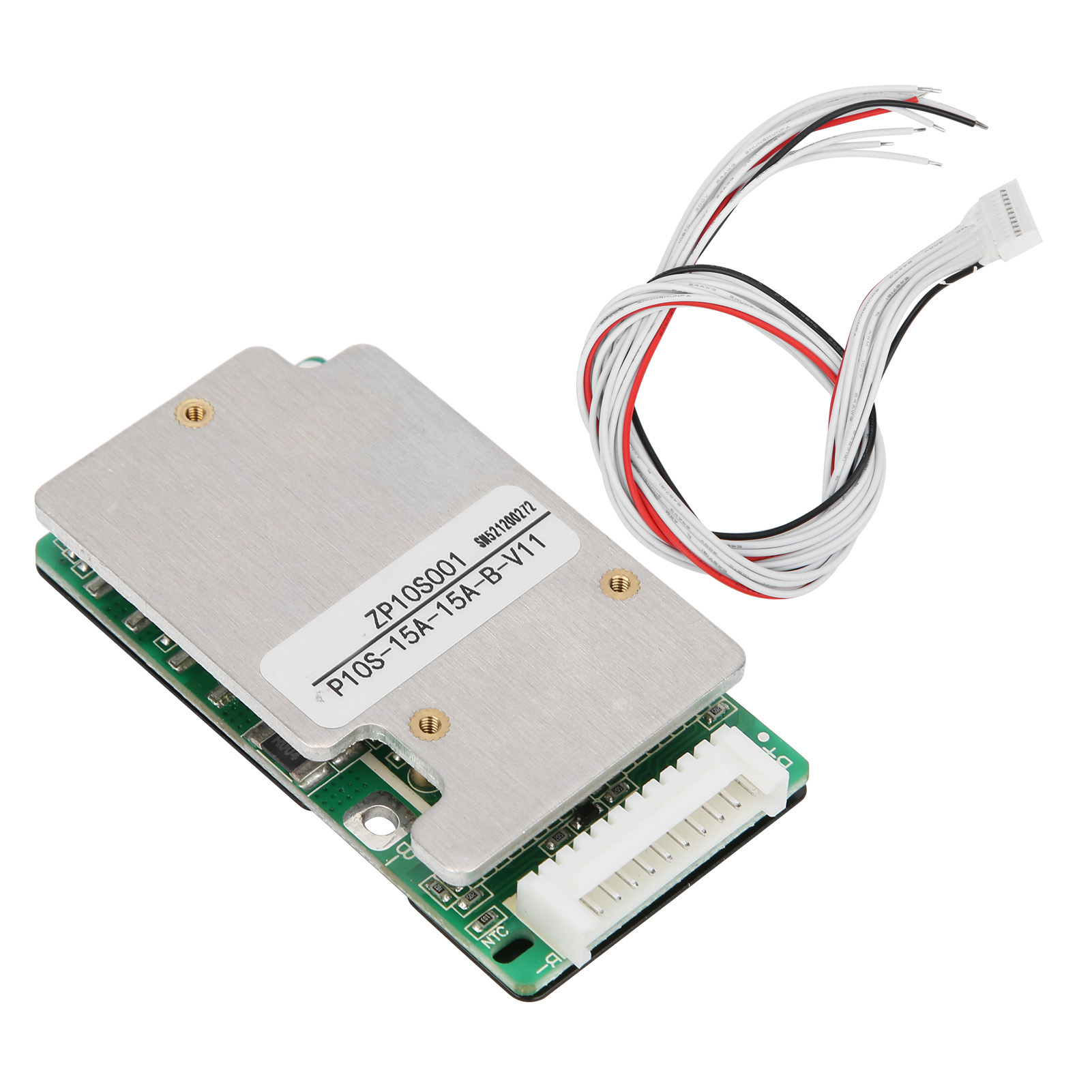 Packung Mit 10 36v Li-ion Bms-platinen, Lade-/entladeschutz Für 18650-akkus, Ausgestattet Mit Balancer Und Robuster Leiterplatte