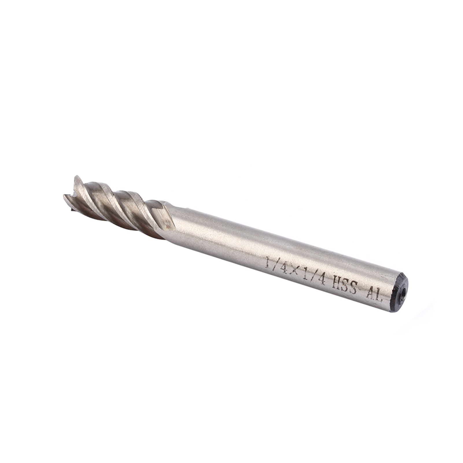 Zweiteiliger Hartmetall-schaftfräser, 1/4"-schaft, 1/4"-schneide, 4 Schneiden, Gerades Werkzeug