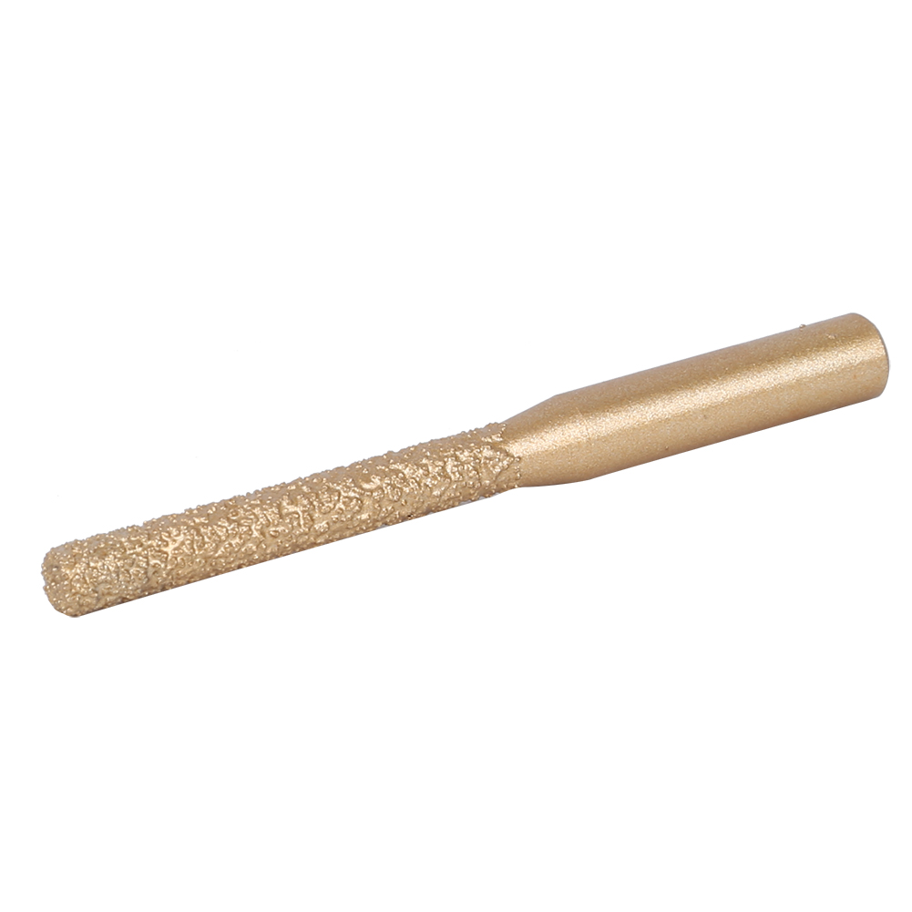 Vergoldeter, Gerader Diamantfräser Für Quarz, Marmor Und Stein Fugenmesser, 6,35 X 5 X 65 Mm 1 Stück