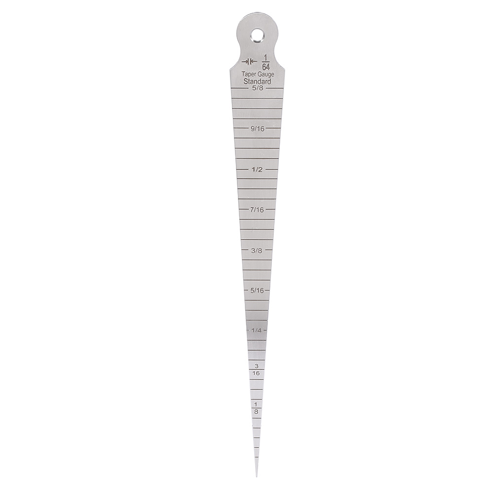 Edelstahllineal 1–15 Mm, Schweißnahtinspektionskegel, Metrisches Und Imperiales Messwerkzeug