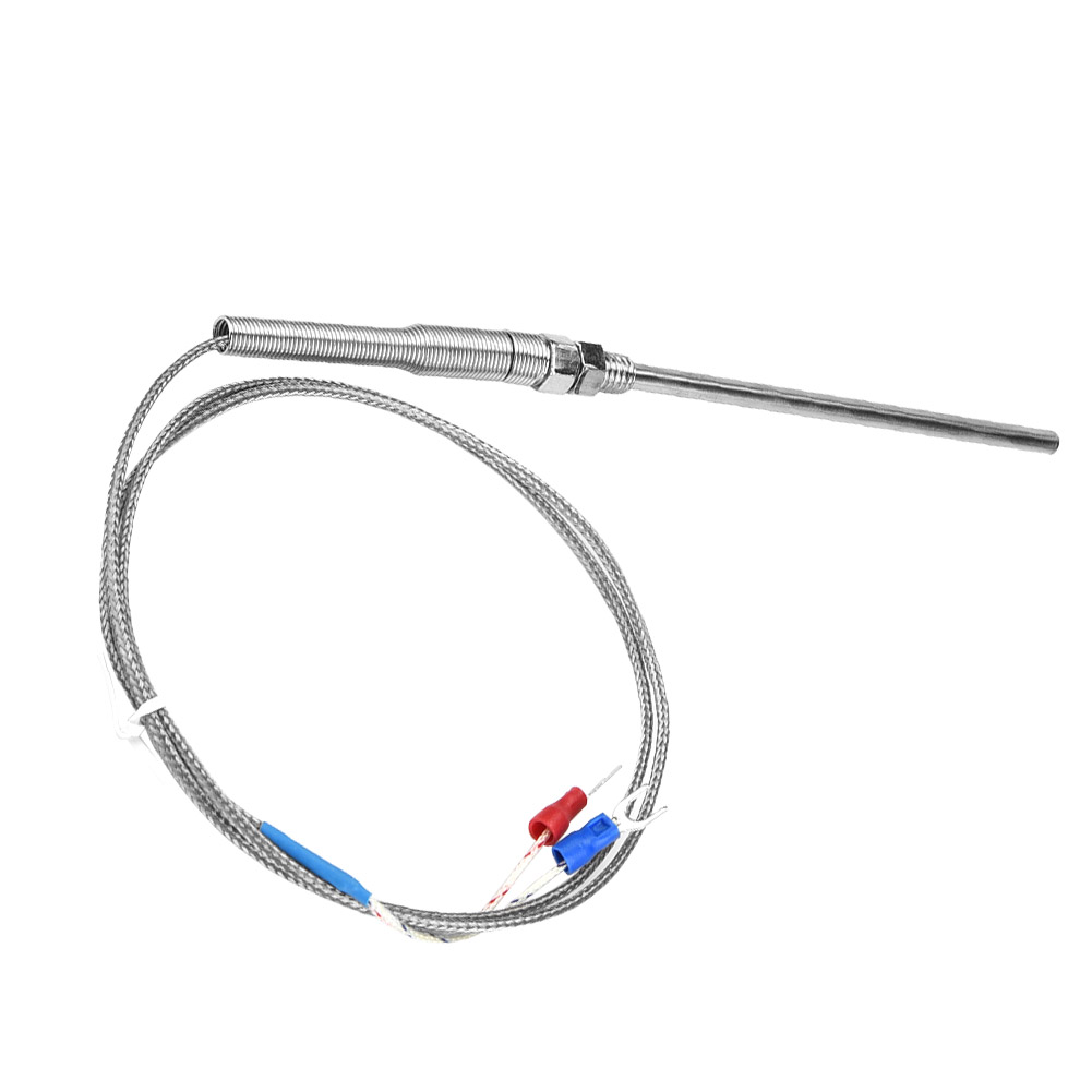 Thermoelement Typ K Mit M8-gewinde, 100-mm-sonde, Kabelgebundener Temperatursensor 0-400 °c (1 Meter)