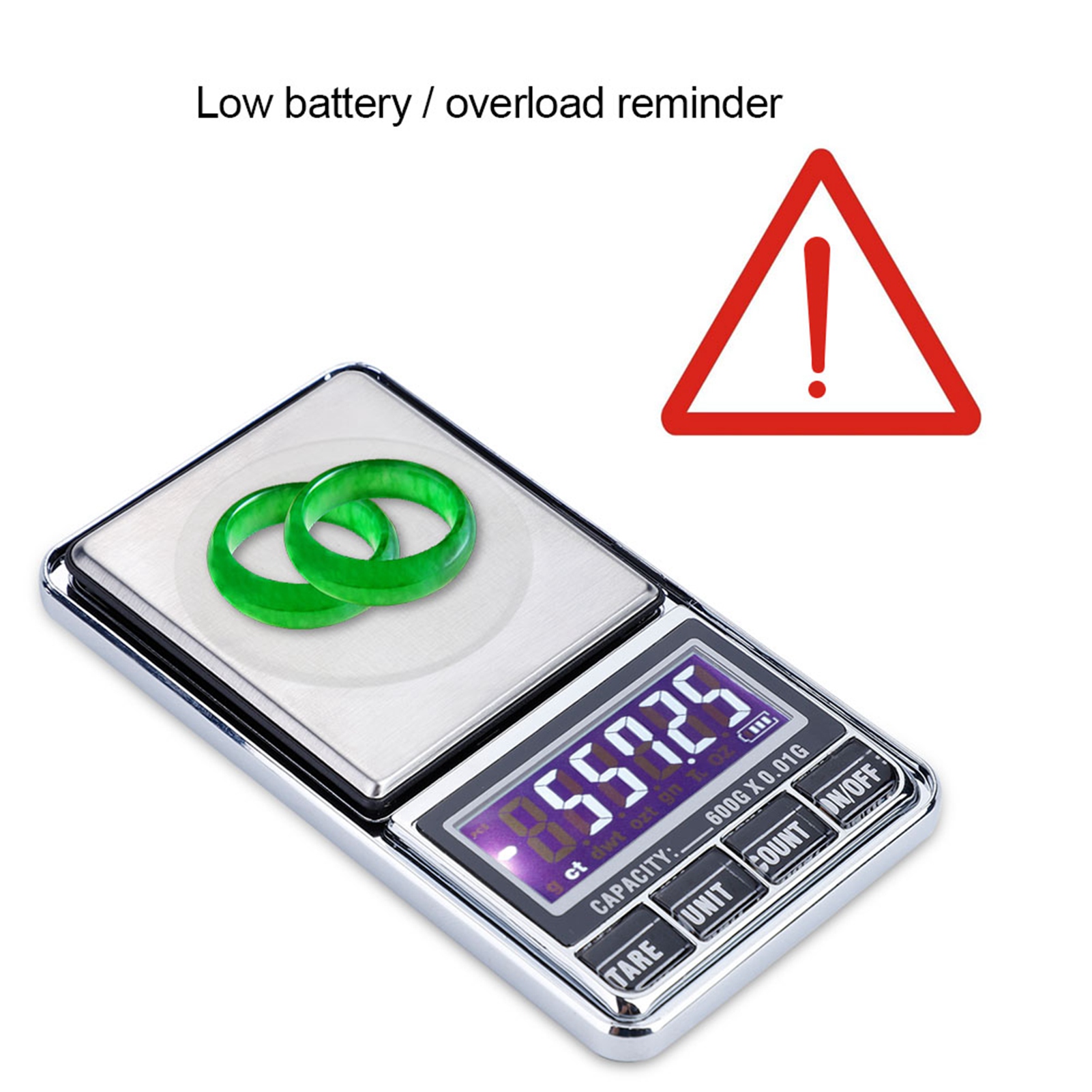 Elektronische Präzisionswaage Mit Usb-anschluss, Digitale Taschenwaage 600 G/0,01 G