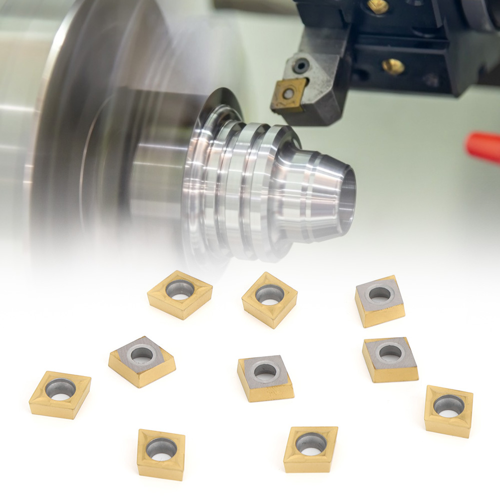 10 Stück Cnc-stahlfedereinsätze Nc3020 Zum Schneiden Großer Kanten Und Bearbeiten 09t302-r0.2/r0.4 09t304 (r0.4 Präzisionsfinish)