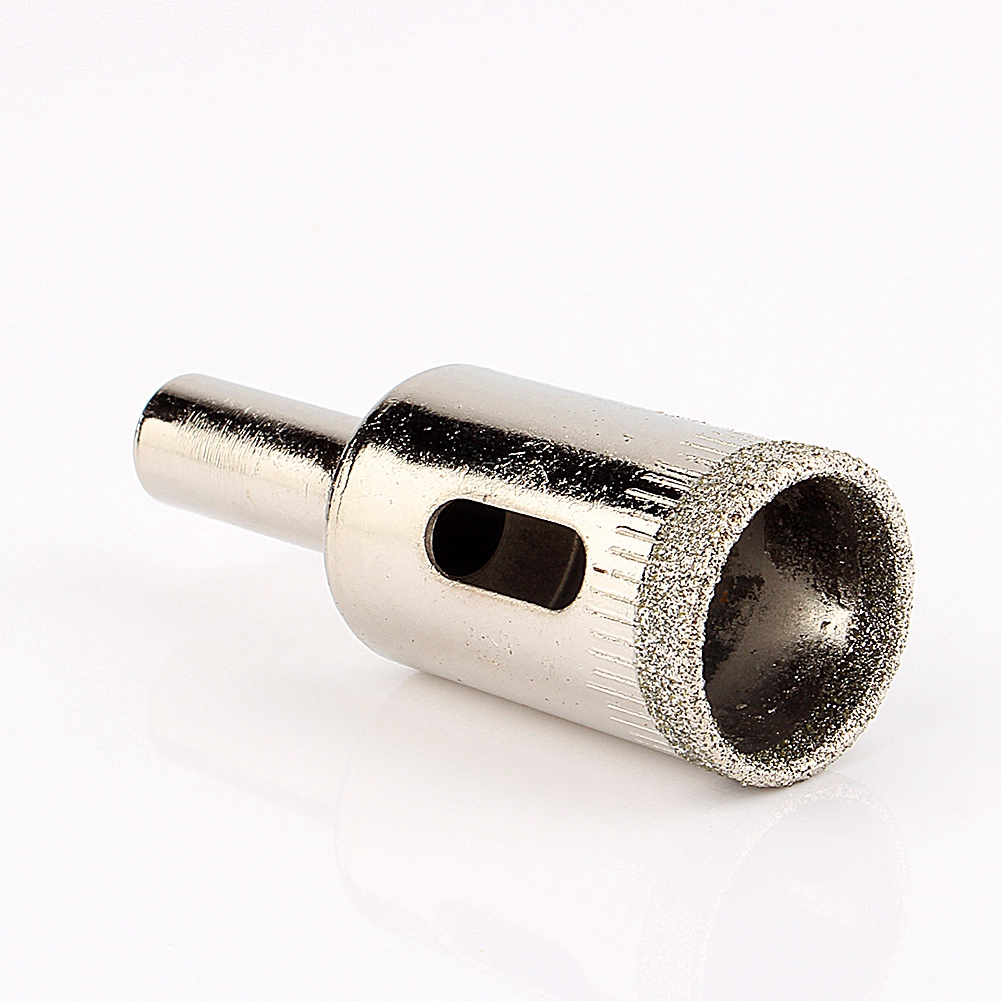 Set Mit 2 Diamantbohrern (18 Mm) Für Fliesen, Glas, Granit, Marmor – Lochsäge Für Bohrmaschinen
