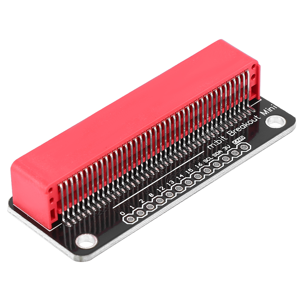 Vergoldete Erweiterungsplatine Für Mini/micro:bit, 2,54-mm-anschluss, Elektronische Bauteile (rot)