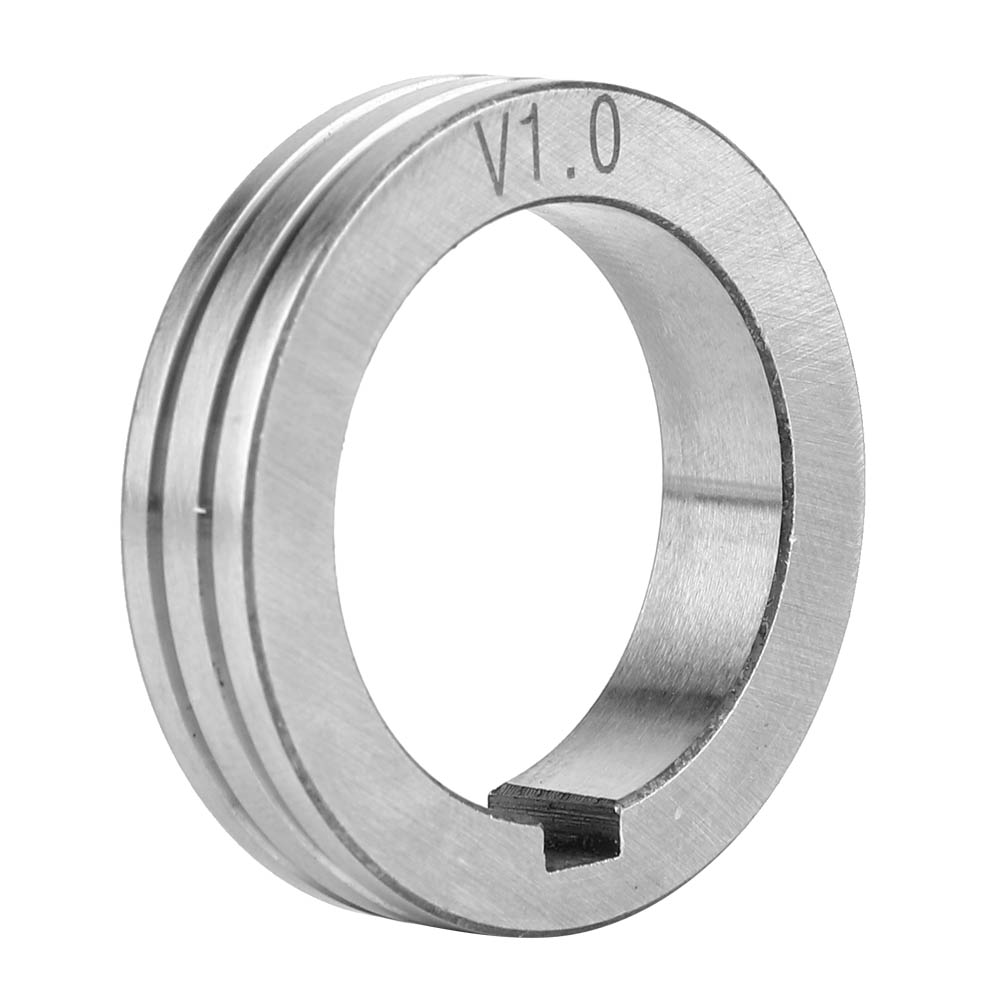 35 Mm Drahtvorschubrolle Aus Edelstahl, 0,8/1,0/1,2 Mm Drahtführung, 1,38 Zoll Drahtvorschubrolle, Für Schweißmaschine (1.0)