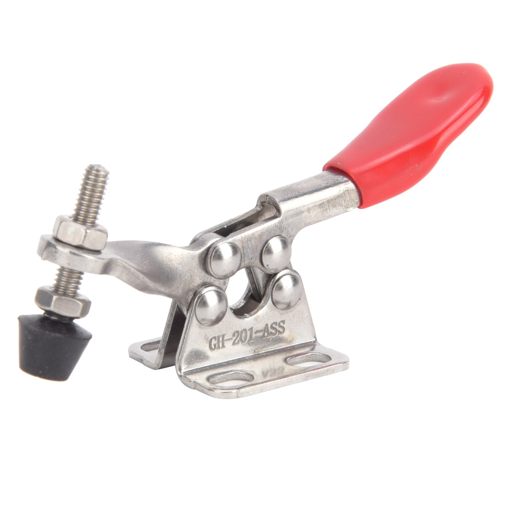 Set Mit 2 Hebelklemmen Aus Edelstahl 304, Schnellschweißklemmen, Handwerkzeug Gh-201-ass, 27 Kg Spannkraft, Für Industrie Und Heimwerker
