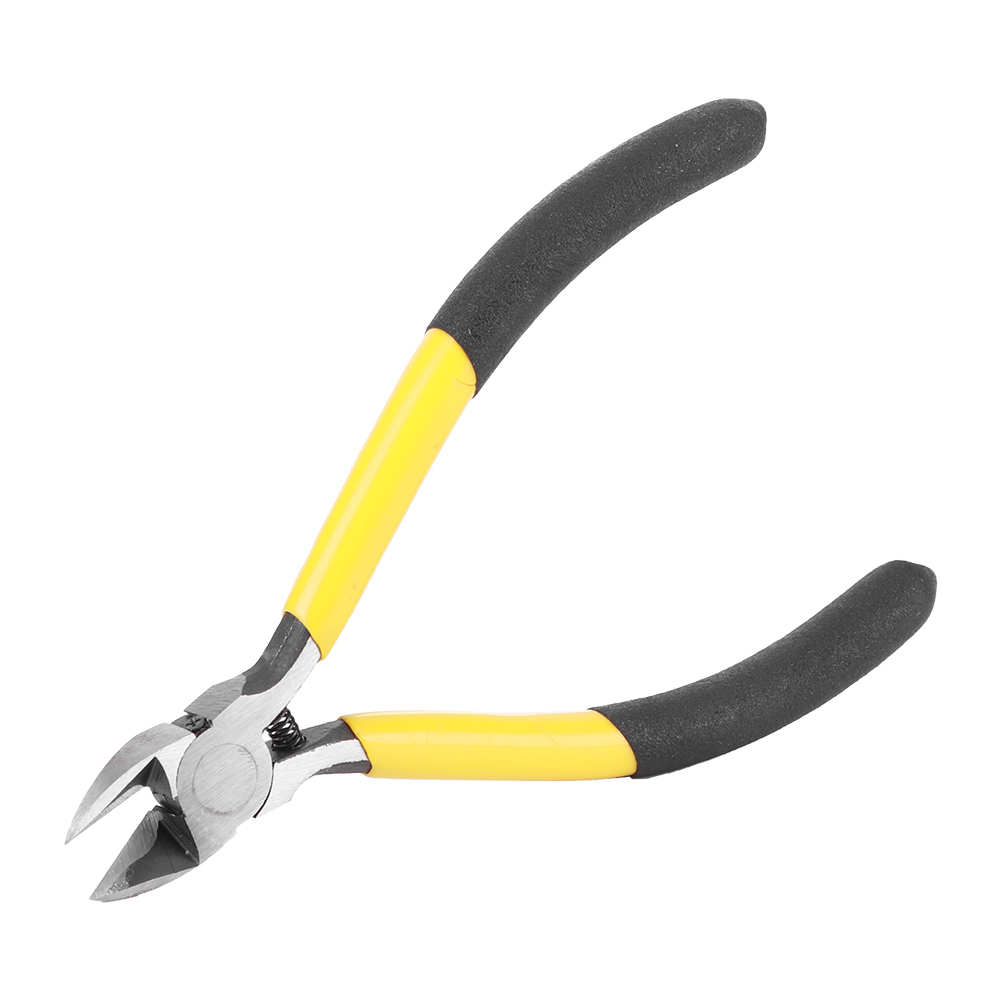 Seitenschneider, Draht- Und Kabelschneider, Werkzeug Aus Hochkohlenstoffhaltigem Stahl, Zweifarbig, Sauberer Schnitt, Für Elektriker Und Heimwerker.