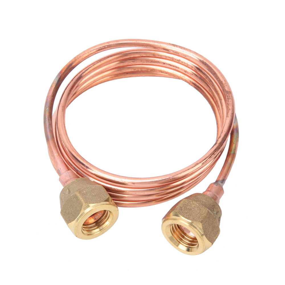 2,8 Mm G1/4" Flexibles Kupferkapillarrohr Für Kälteanlagen (900 Mm)