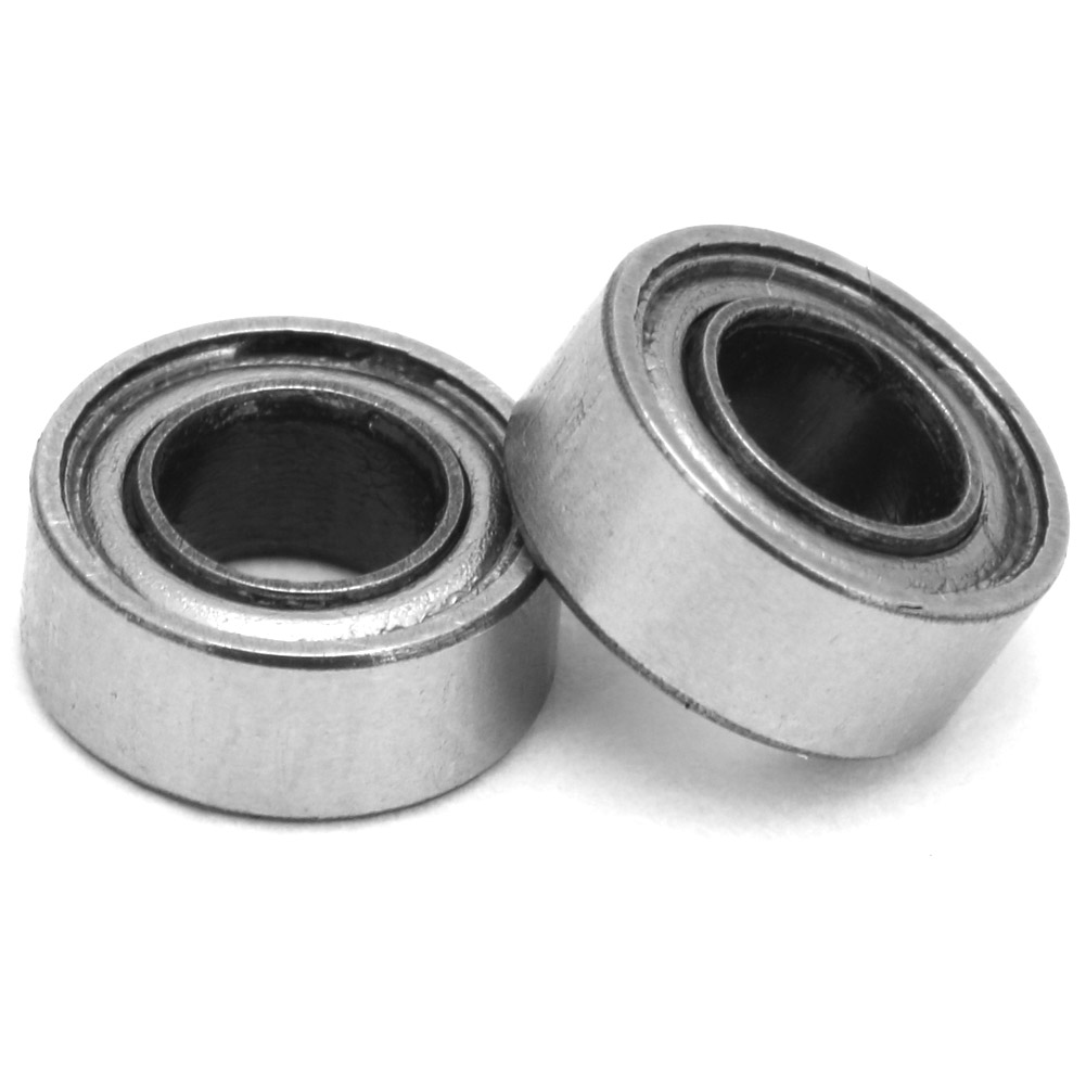 Satz Mit 4 Edelstahlkugellagern Smr63zz, 3 Mm Bohrung, 6 Mm Außendurchmesser, 2,5 Mm Dicke
