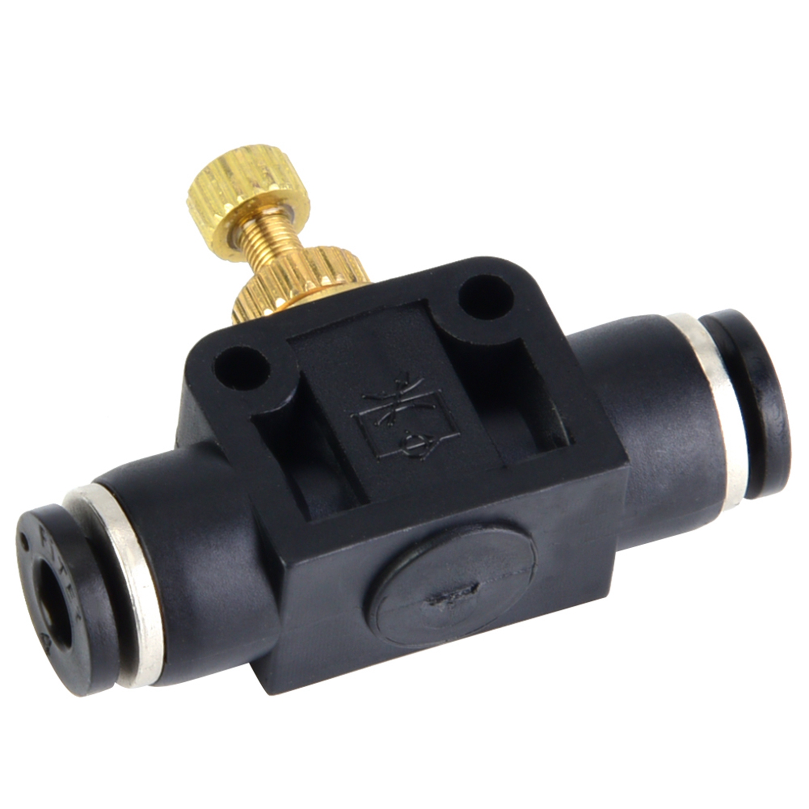 T-förmiger Luftmengenregler Für 8-mm-schläuche, Pneumatische Verschraubung, Steuerventil Für 4/6/8-mm-schläuche
