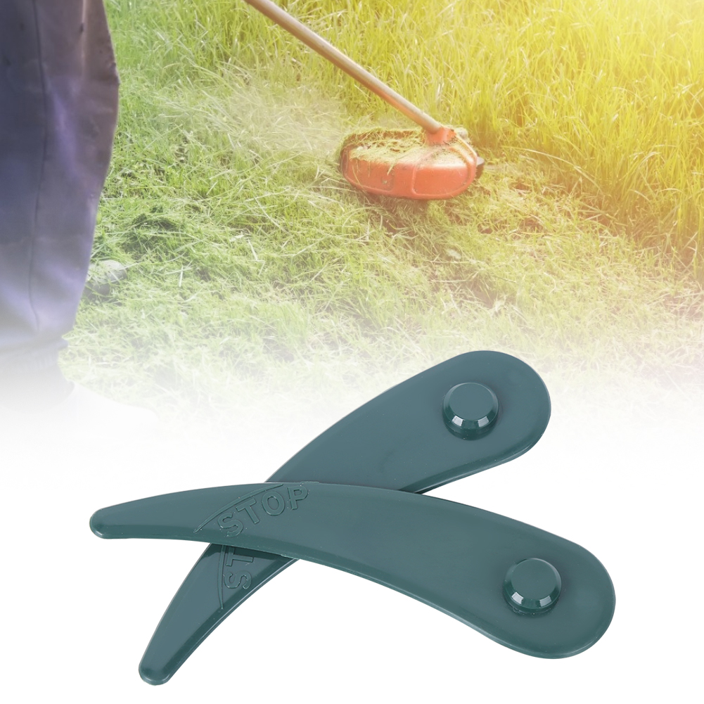 Packung Mit 10 Rasenmähermessern Aus Kunststoff, Vielseitiges Gartenzubehör, Kompatibel Mit Bosch Art 23-18 Li / 26-18 Li