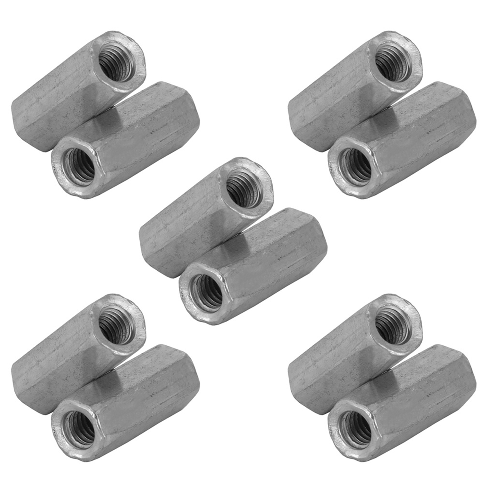Sechskant-abstandsmuttern M6x25, Langer Schaft, Gewindedistanzstücke, Schnellverschluss, 10er-packung