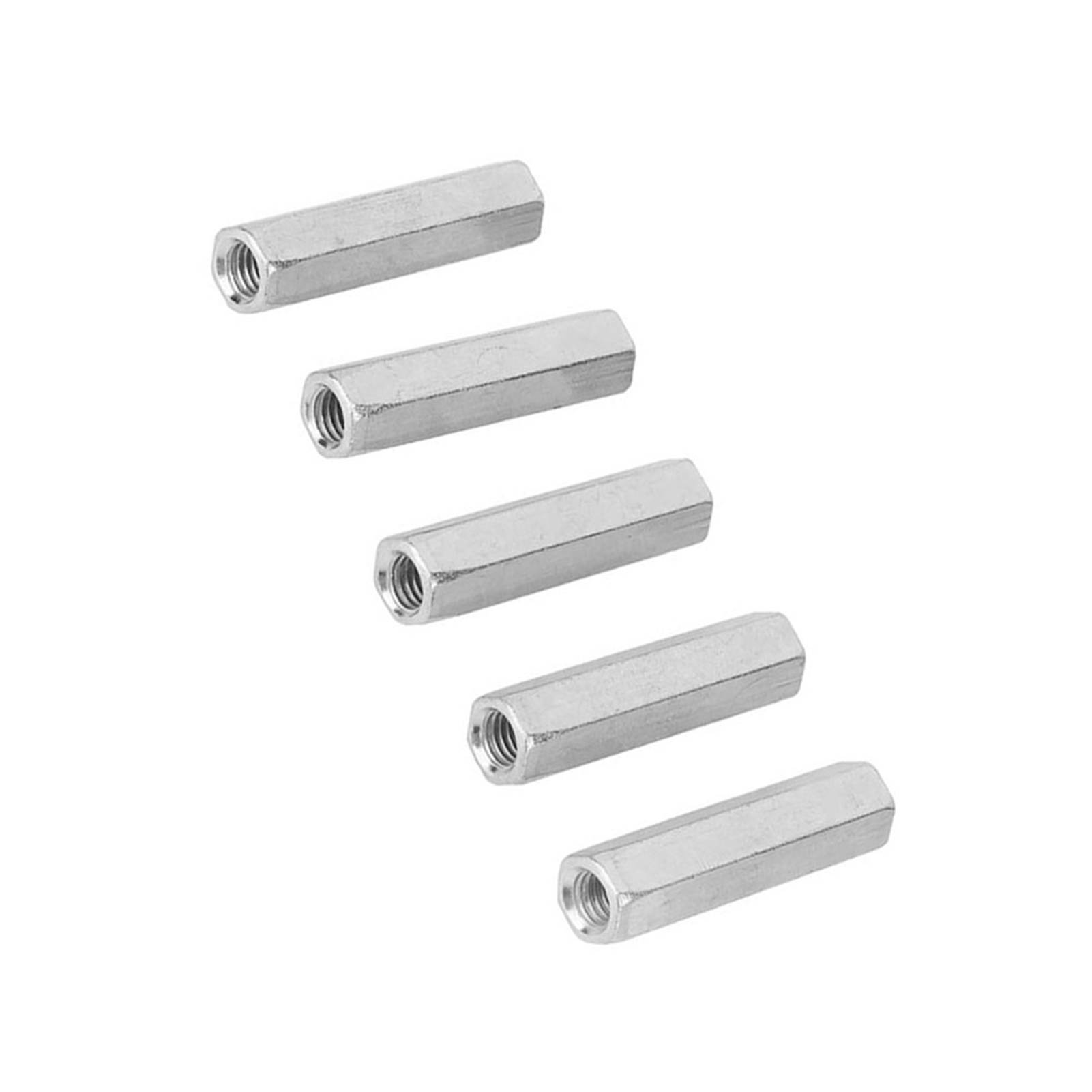 M8 X 50 Mm Stangenmuttern, 5 Stück, Innensechskant, Gewindeabstandshalter, Schnellverschluss